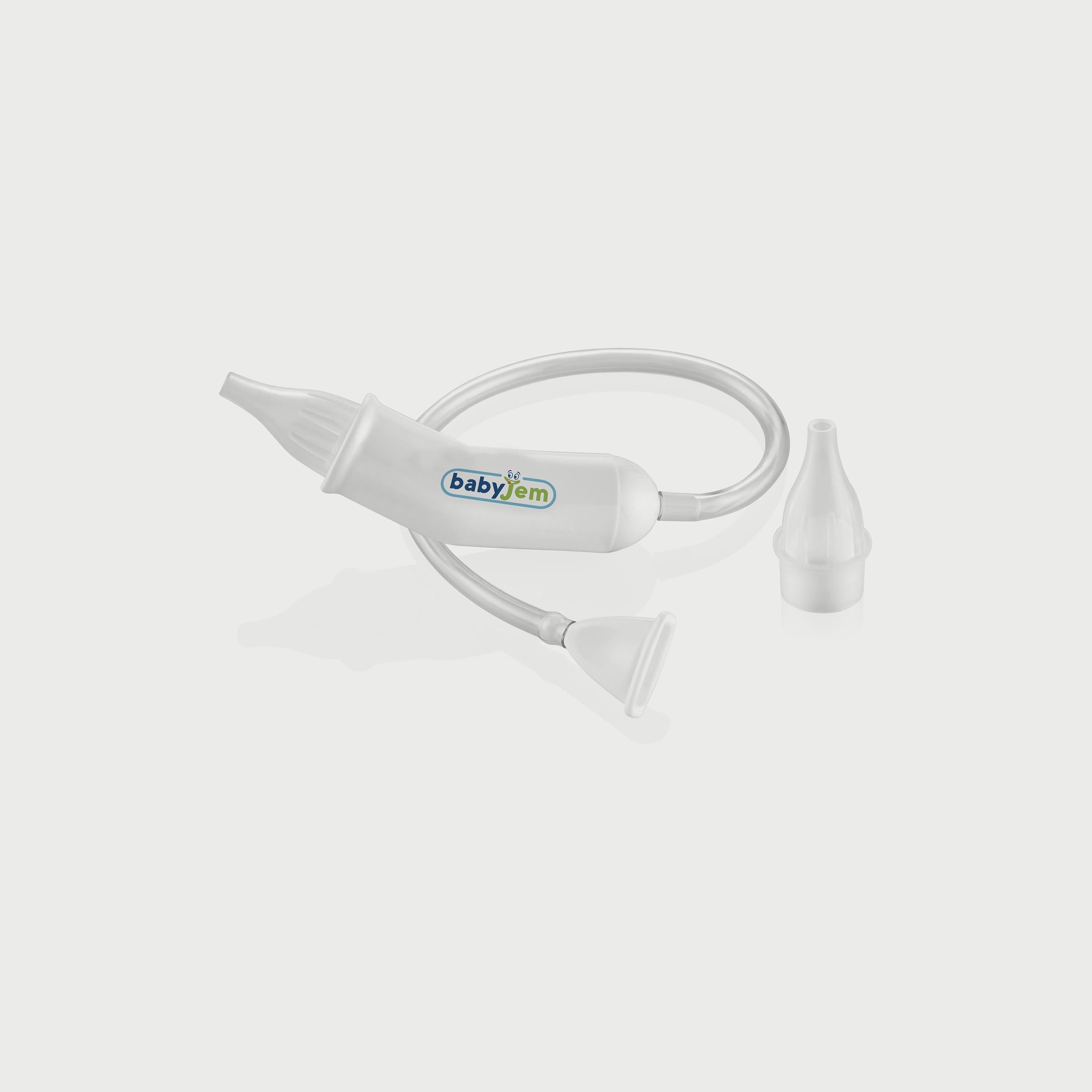 Babyjem Nasal Aspirator for Babies, 0-3 Months, Transparent-baby-healthandsafety-thermometersandaspirators-image-1