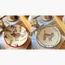 Bird Print Handcrafted Ceramic Serving Bowl - 9 cm-InfluencerCodes_Ramadan26_All_20012026-image-3