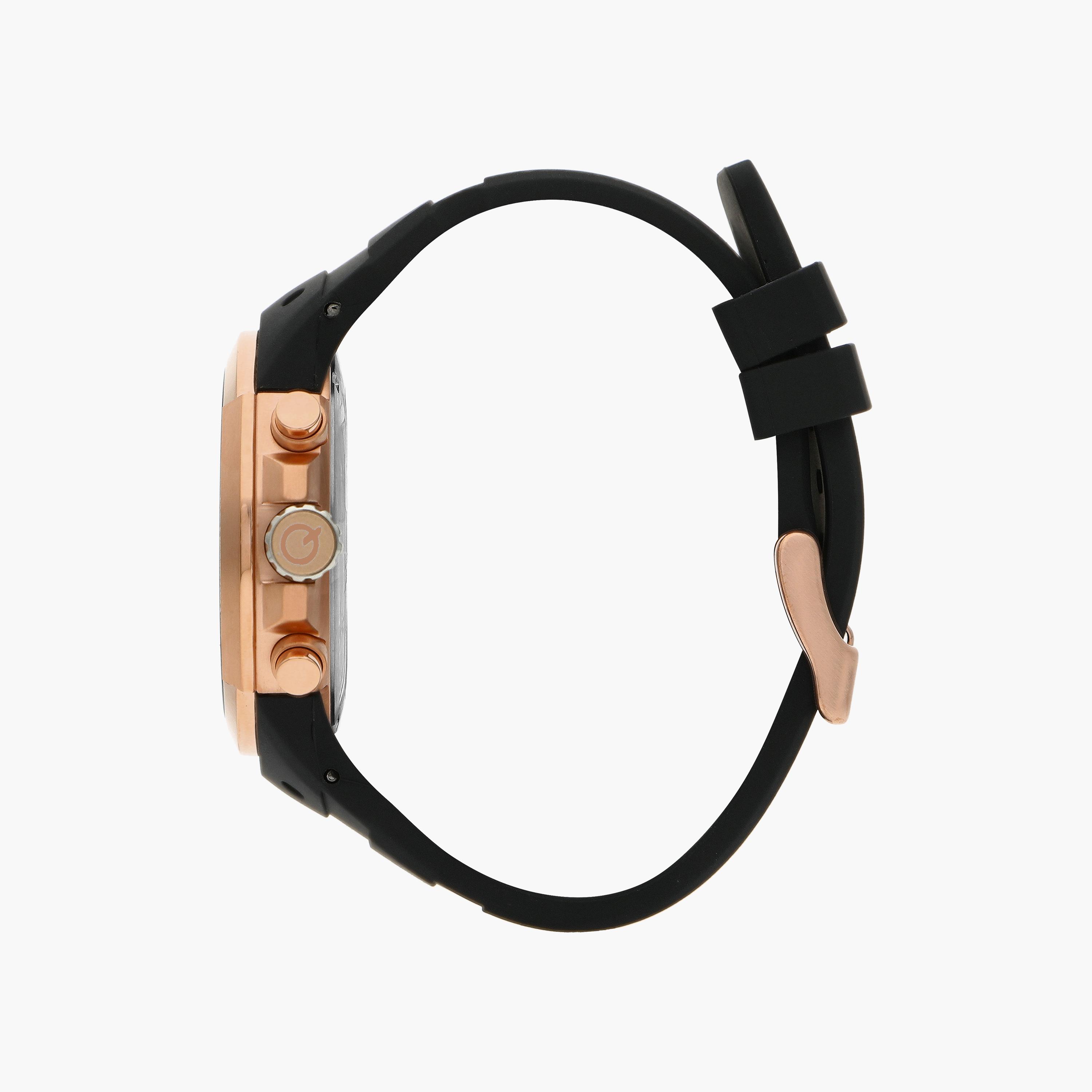  PWG1004.451 ساعة كرونوغراف بسوار سيليكون اسود من كوانتوم للرجال -men-watchesandjewellery-watches-image-2