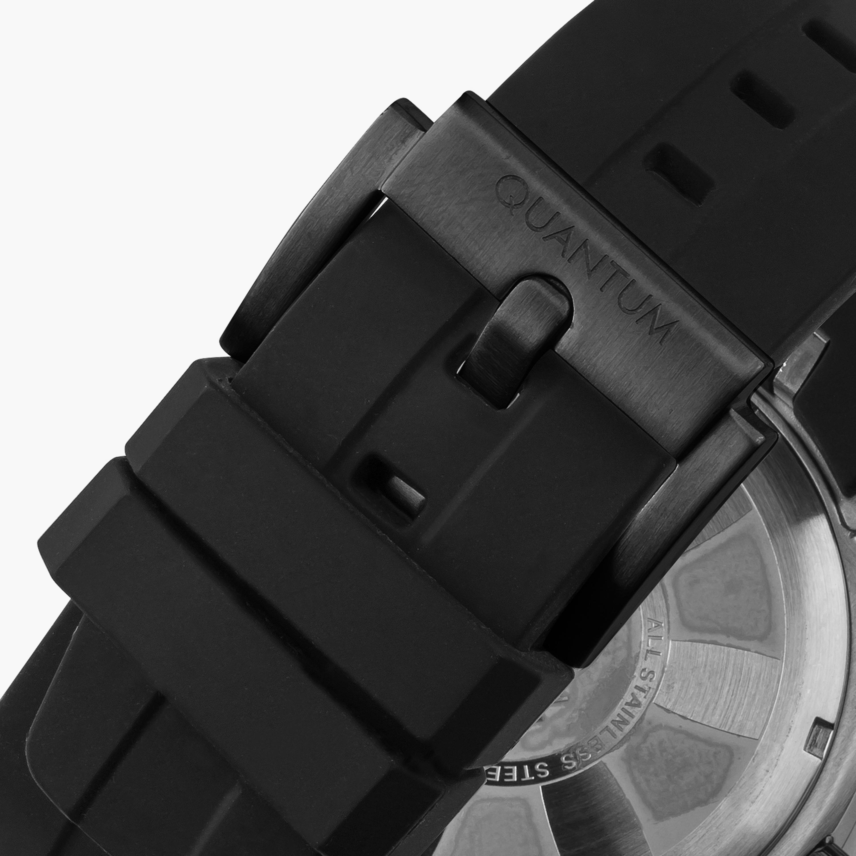 Quantum Men's Black Chronograph Silicone Strap Watch - PWG560.661-men-watchesandjewellery-watches-image-3