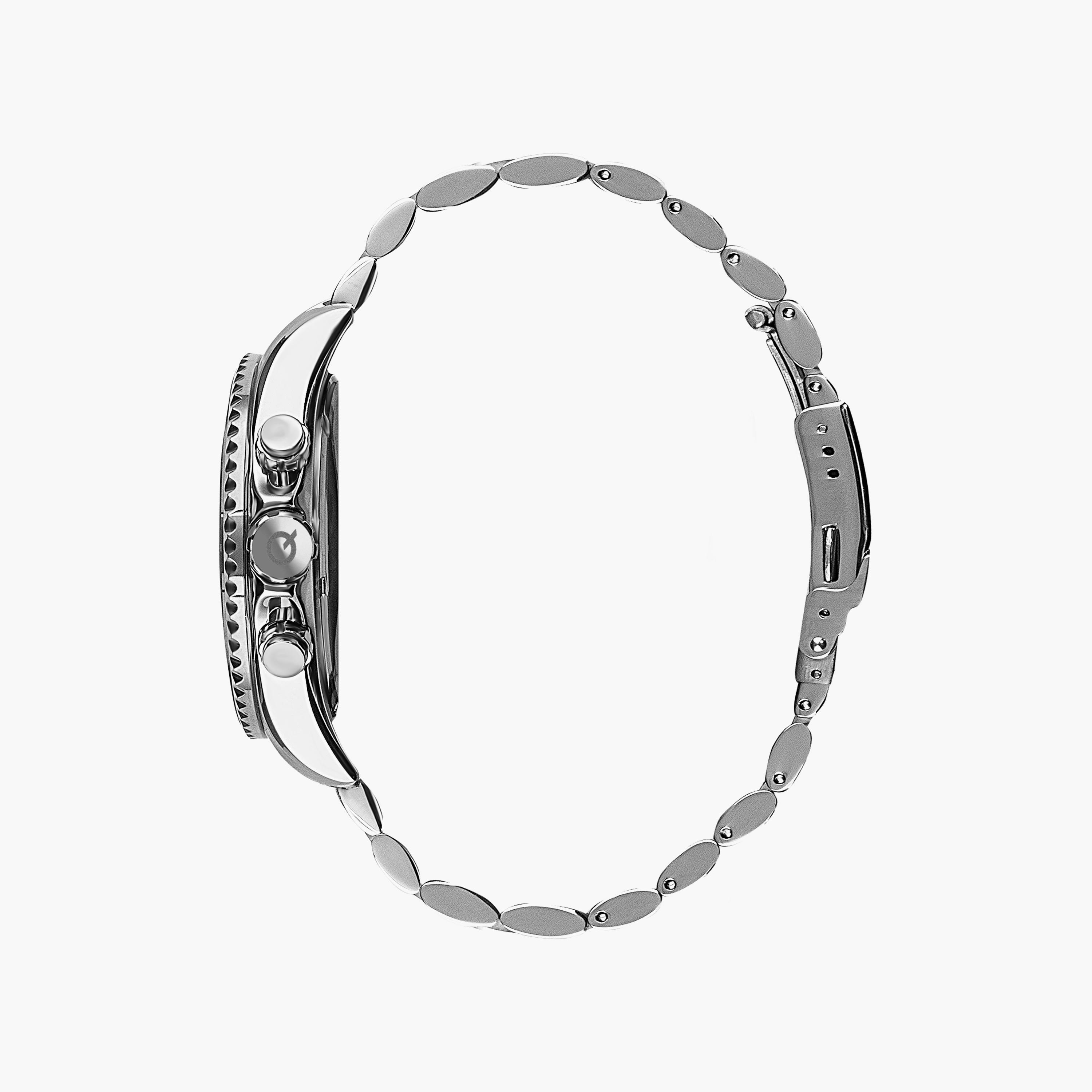  PWG930.350 ساعة كرونوغراف فضية بسوار ستانلس ستيل من كوانتوم للرجال -men-watchesandjewellery-watches-image-2