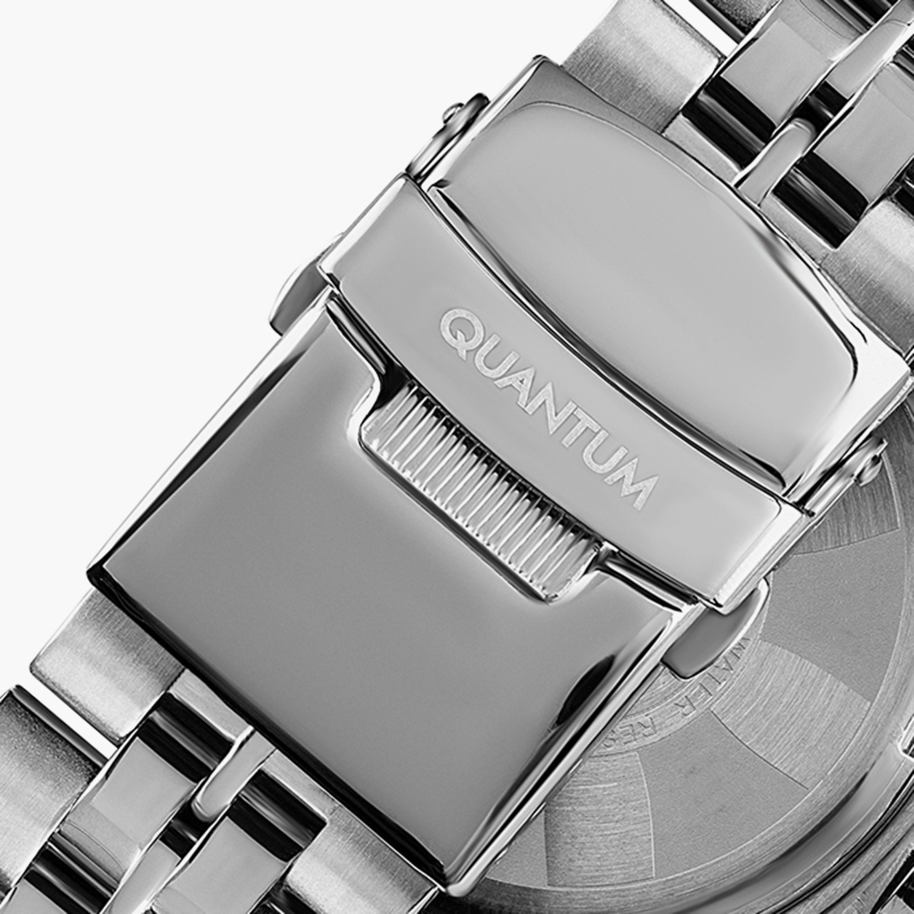 Quantum Men's Silver Chronograph Stainless Steel Strap Watch - PWG930.390-men-watchesandjewellery-watches-image-3
