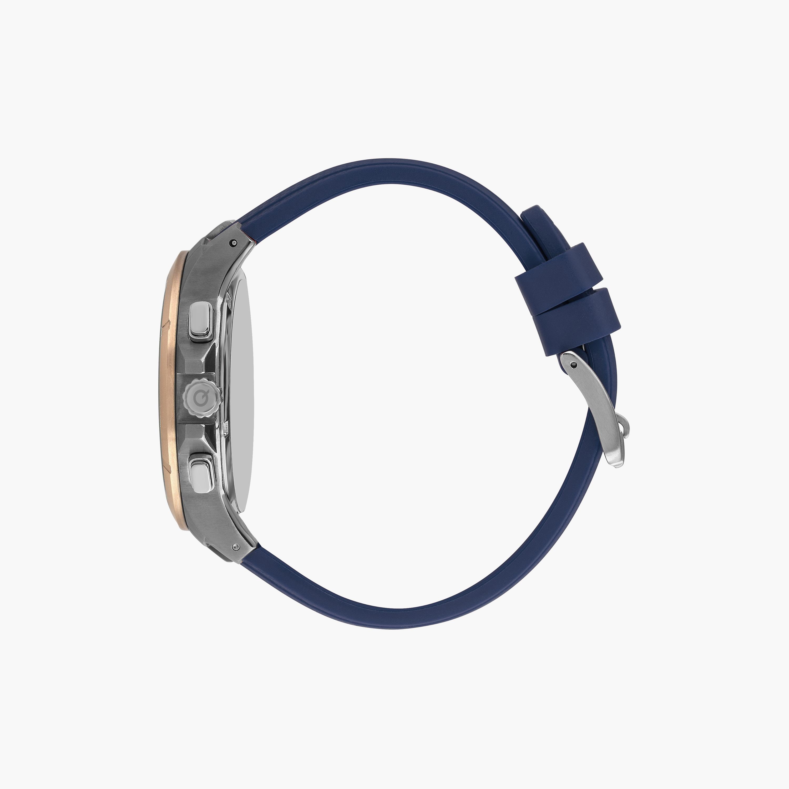  TTG1003.069 ساعة كرونوغراف بسوار سيليكون ازرق للرجال من كوانتوم -men-watchesandjewellery-watches-image-2