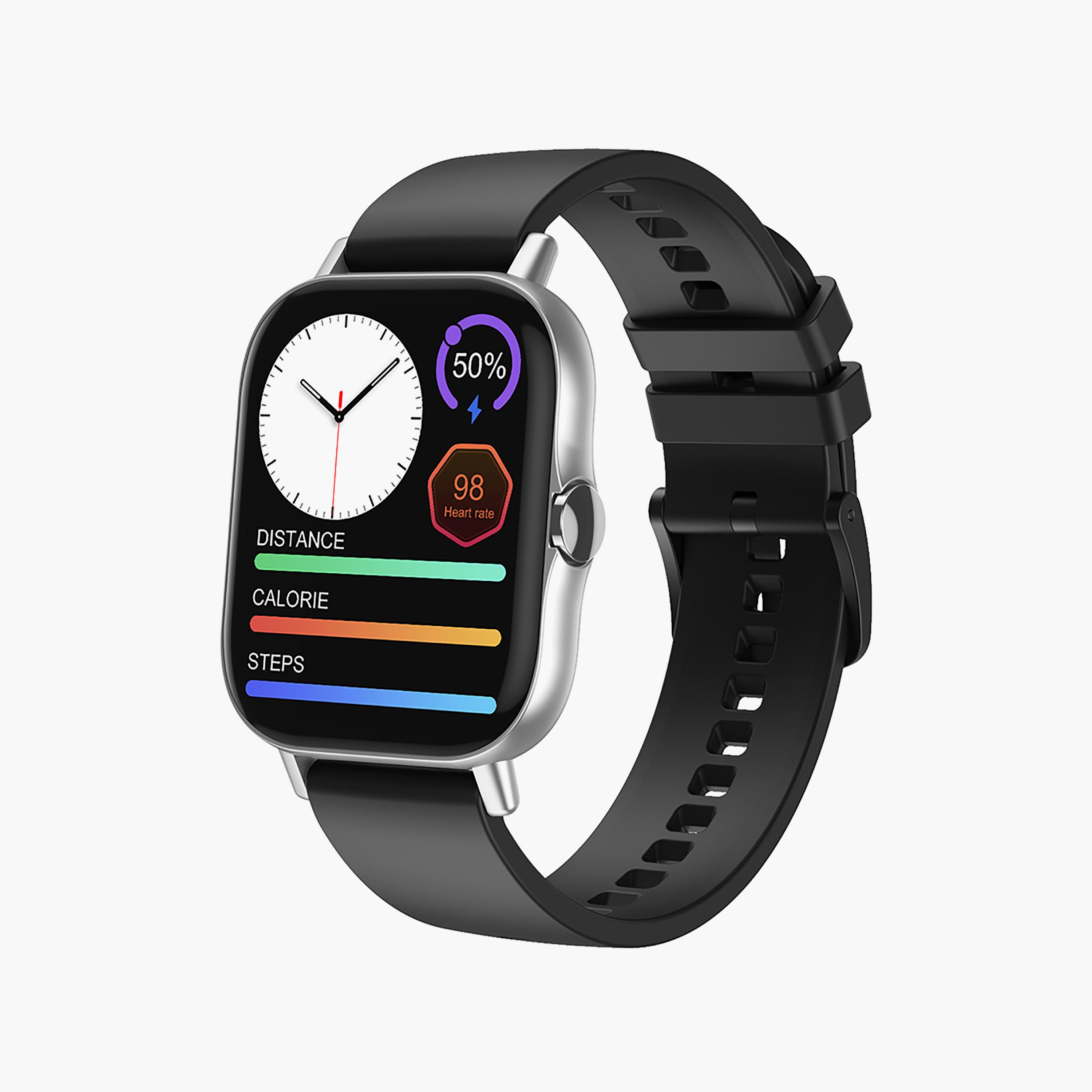  SL.7.6417.5.02 ساعة سلازنجر ذكية للجنسين بسوار سيليكون اسود -men-watchesandjewellery-watches-image-2