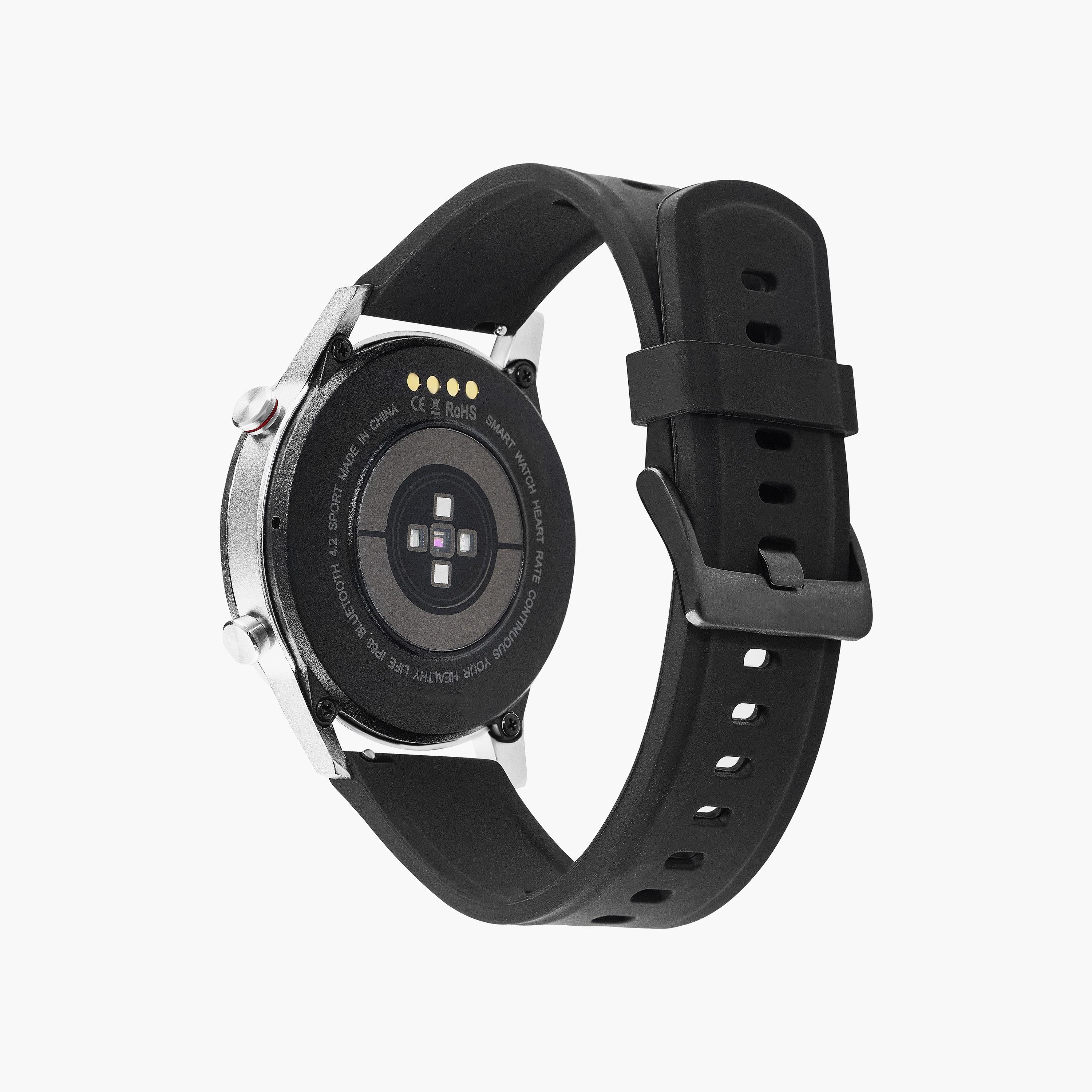Slazenger Unisex Black Silicone Strap Smart Watch - SL.7.6418.5.03-men-watchesandjewellery-watches-image-2