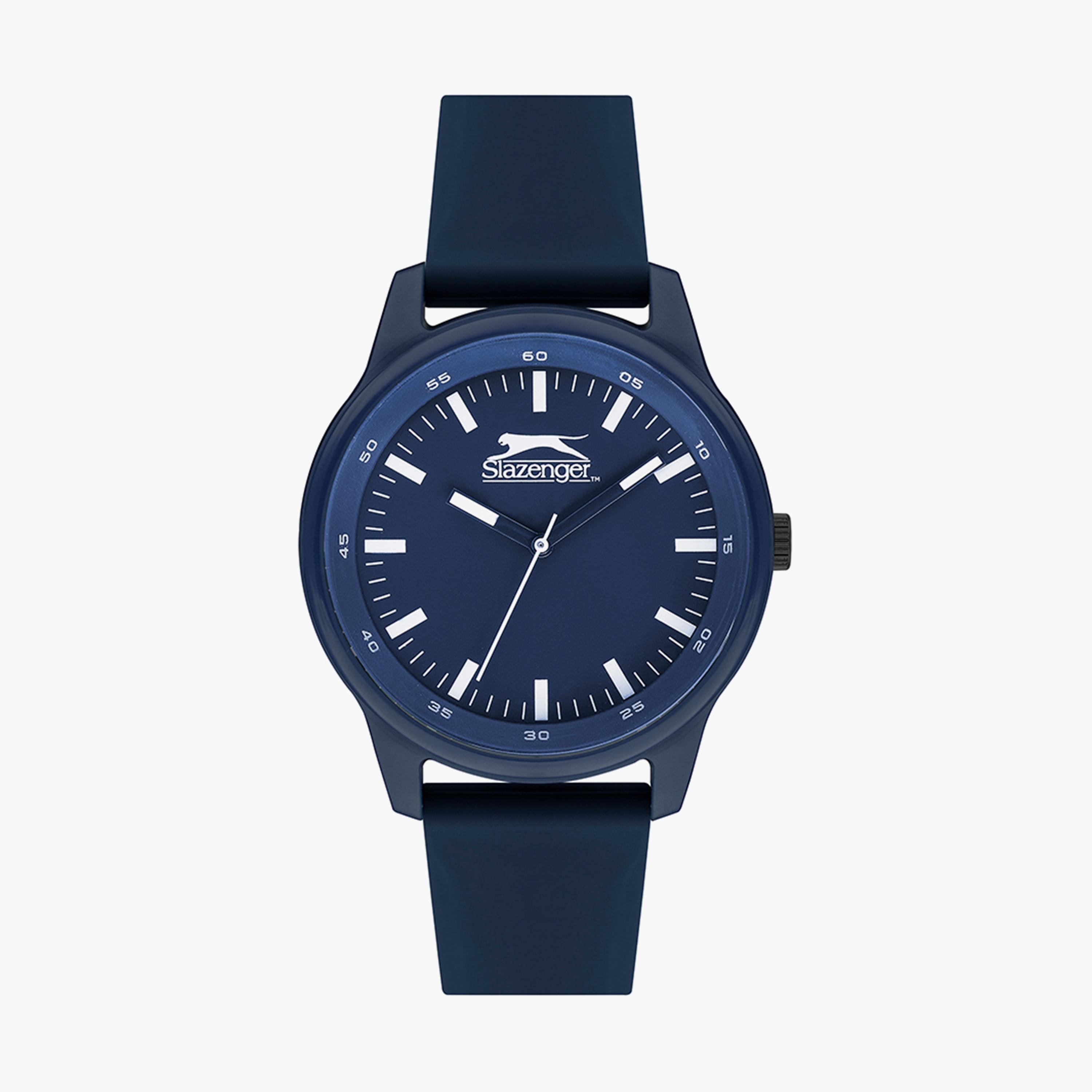 Slazenger Unisex Blue Analog Silicone Strap Watch - SL.9.6368.1.02-men-watchesandjewellery-watches-image-1