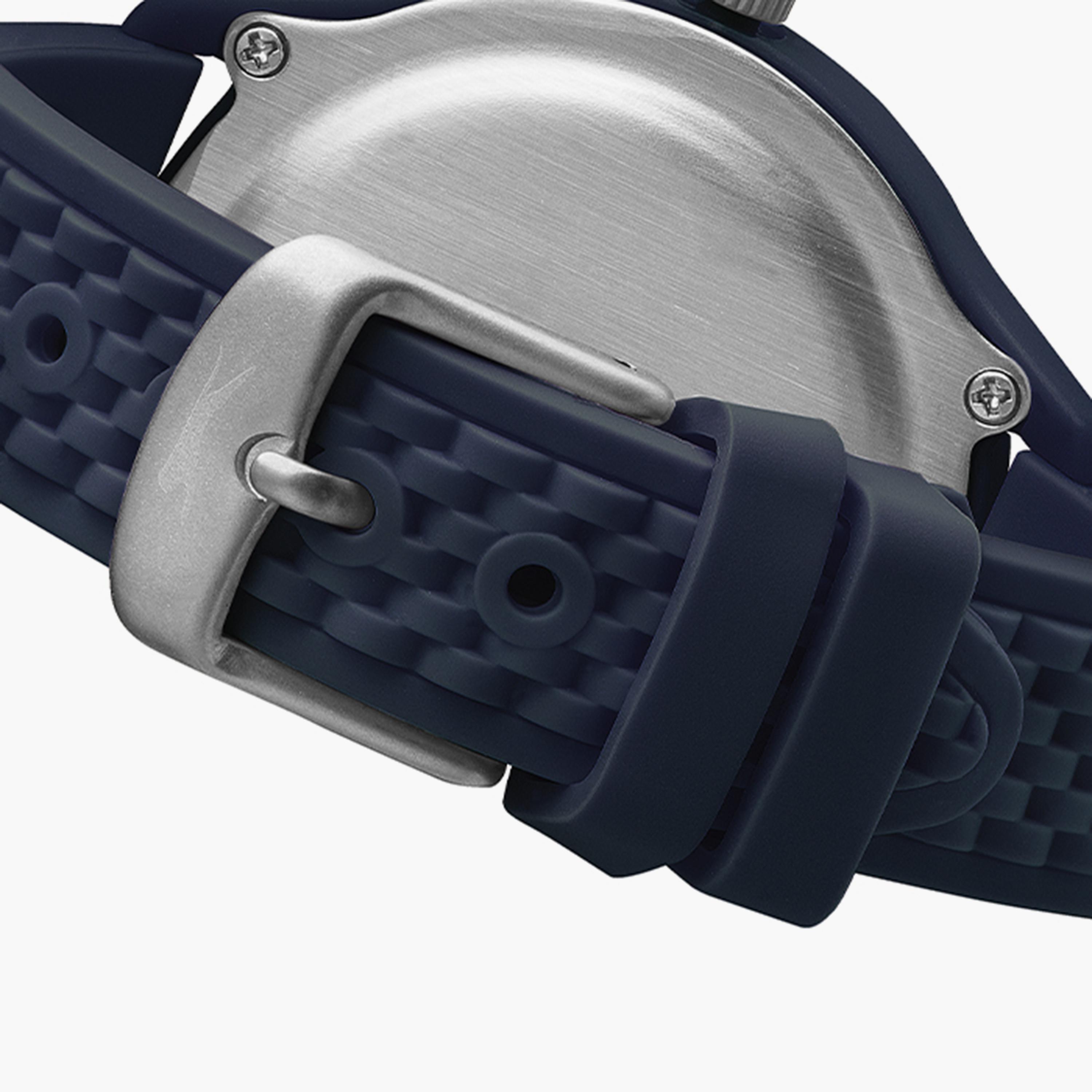 Slazenger Blue Analog Silicone Strap Watch - SL.9.6370.3.02-men-watchesandjewellery-watches-image-3