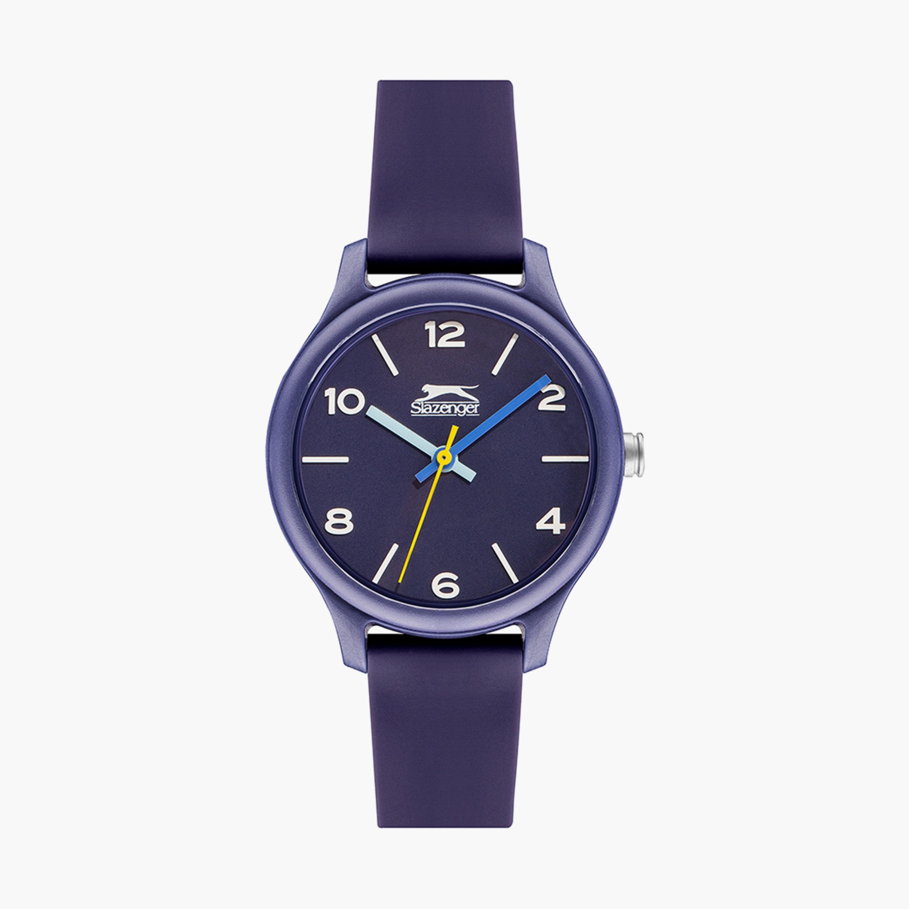 Slazenger Purple Analog Silicone Strap Watch - SL.9.6371.3.03-men-watchesandjewellery-watches-image-1