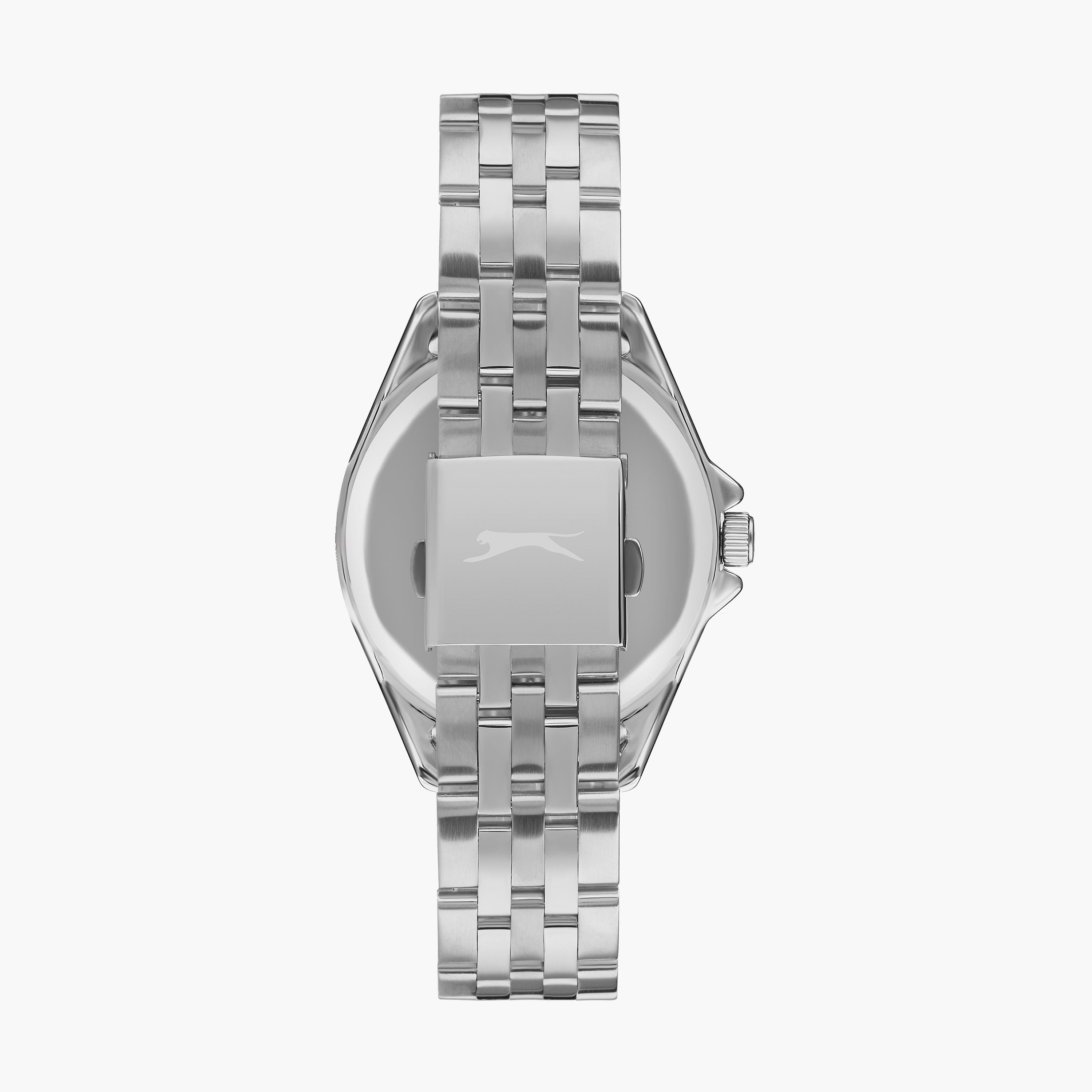 Slazenger Men's Silver Analog Stainless Steel Strap Watch - SL.9.6502.1.02-men-watchesandjewellery-watches-image-3