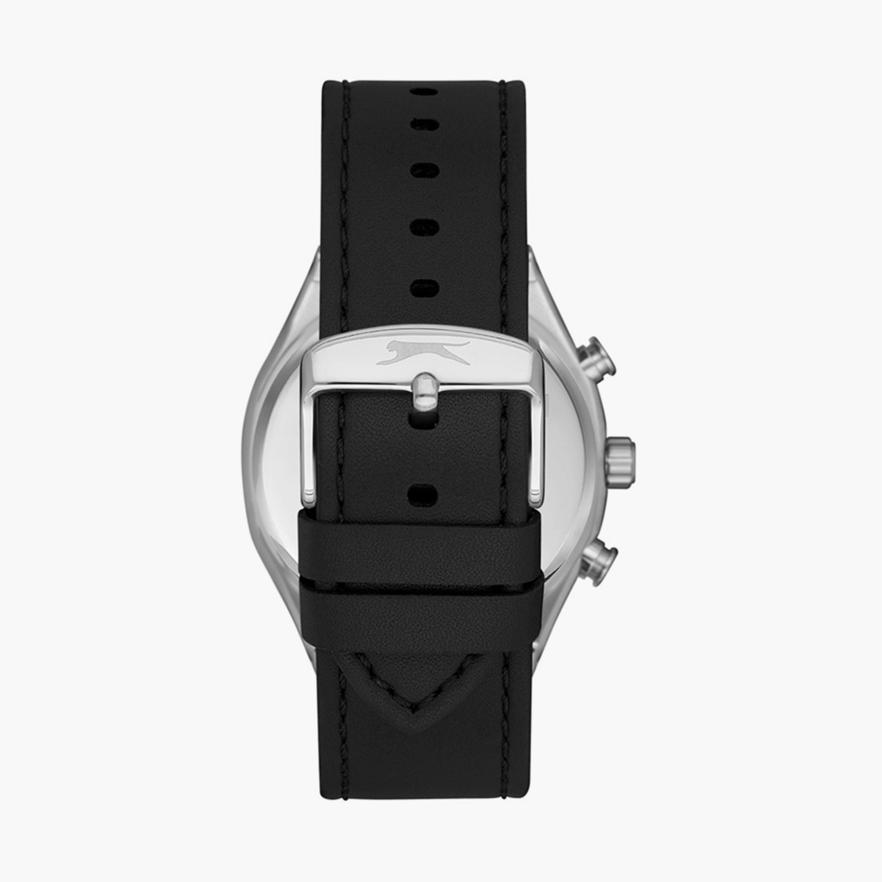  SL.9.6504.2.01 ساعة سلازنجر للرجال بسوار اسود مع كرونوغراف جلدي -men-watchesandjewellery-watches-image-3