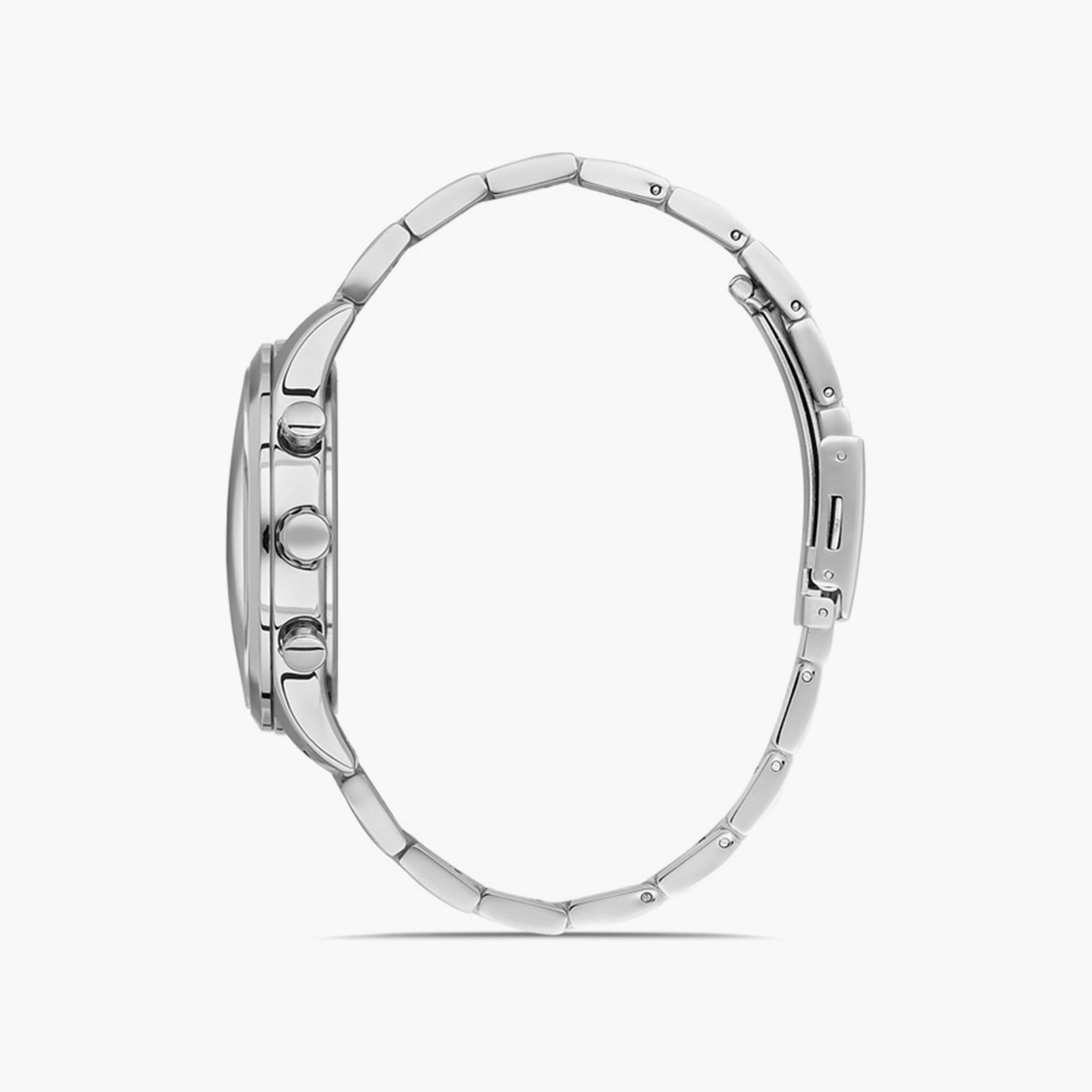  SL.9.6511.2.01 ساعة كرونوغراف فضية بسوار ستانلس ستيل من سلازنجر للرجال -men-watchesandjewellery-watches-image-2