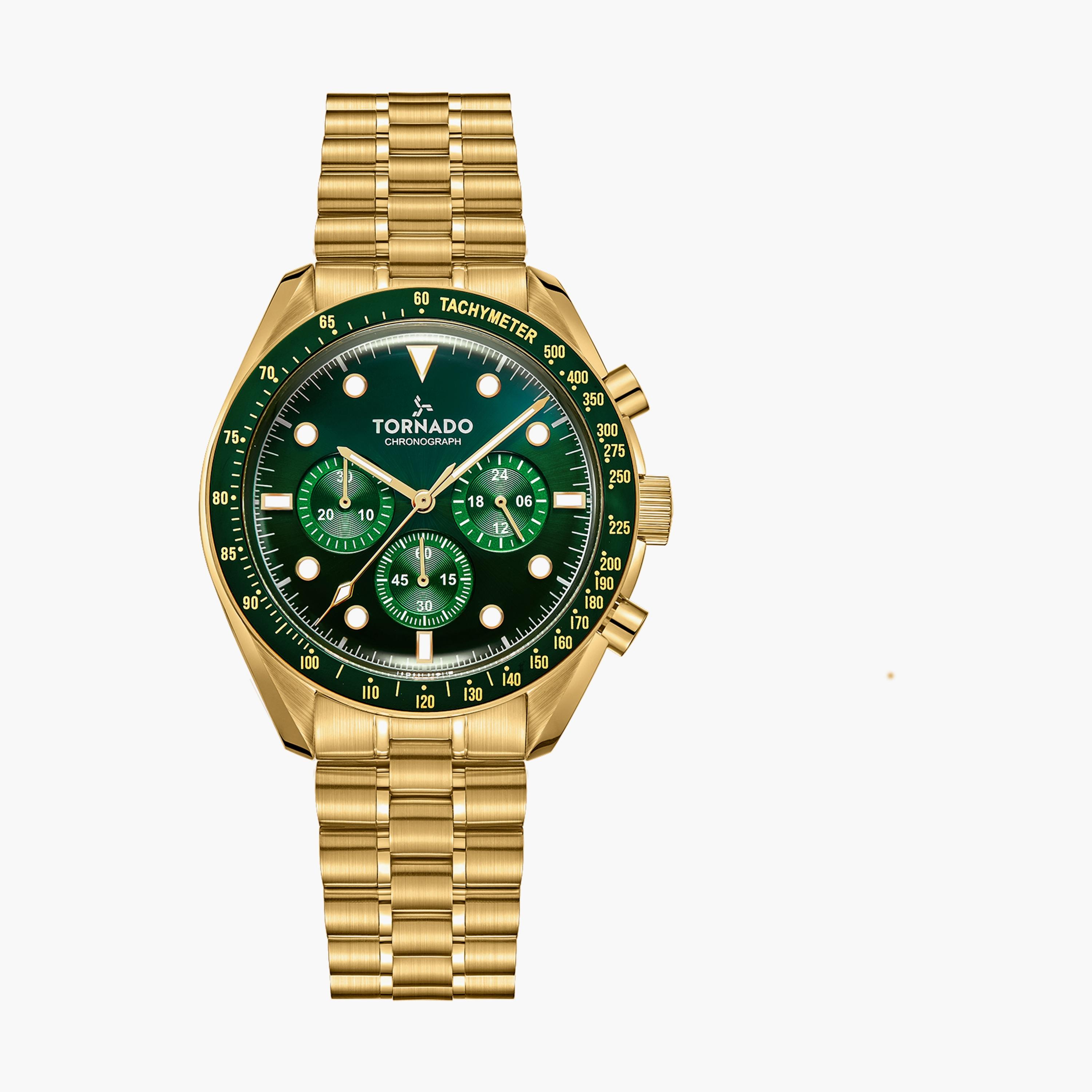 ساعة يد تناظرية فضية وذهبية للنساء من أوماكس-men-watchesandjewellery-watches-image-1