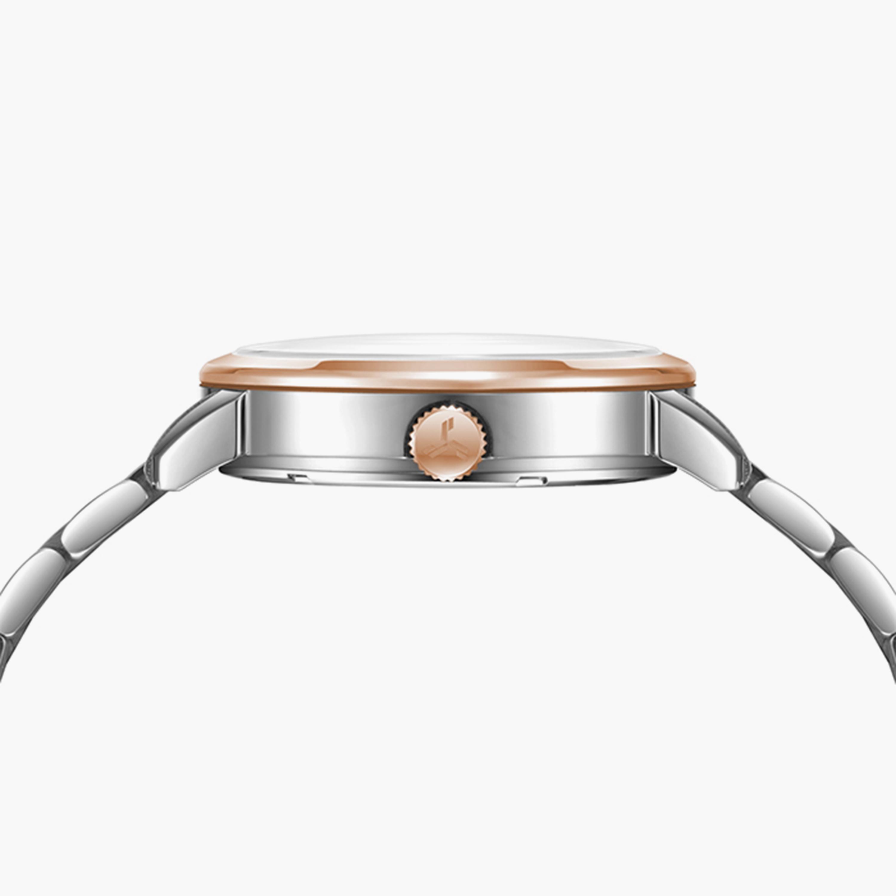  T9006B-KBKW ساعة أنالوج فضية وذهبية وردية بسوار ستانلس ستيل من تورنادو للرجال -men-watchesandjewellery-watches-image-3