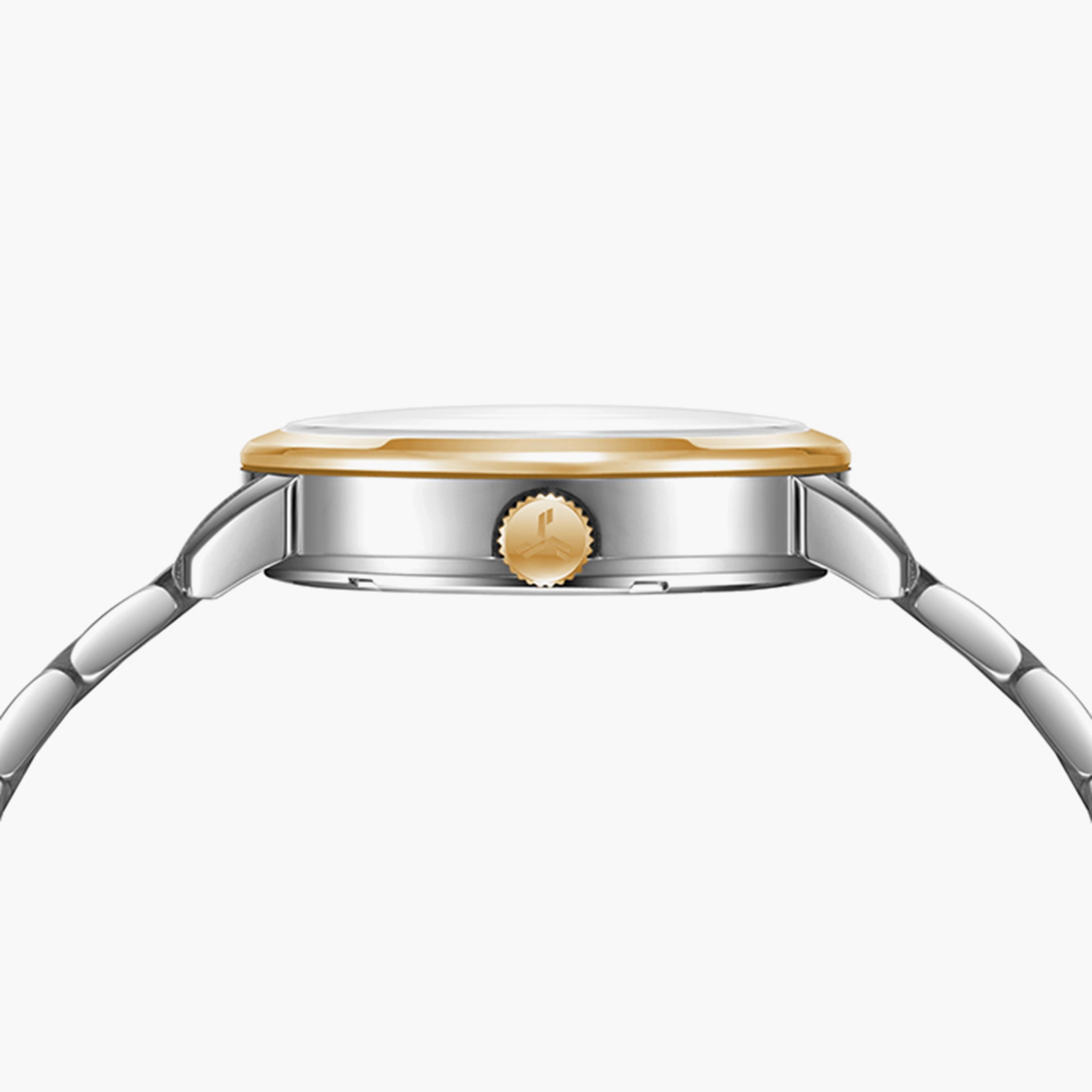  T9006B-TBTW ساعة أنالوج فضية وذهبية بسوار ستانلس ستيل من تورنادو للرجال -men-watchesandjewellery-watches-image-3