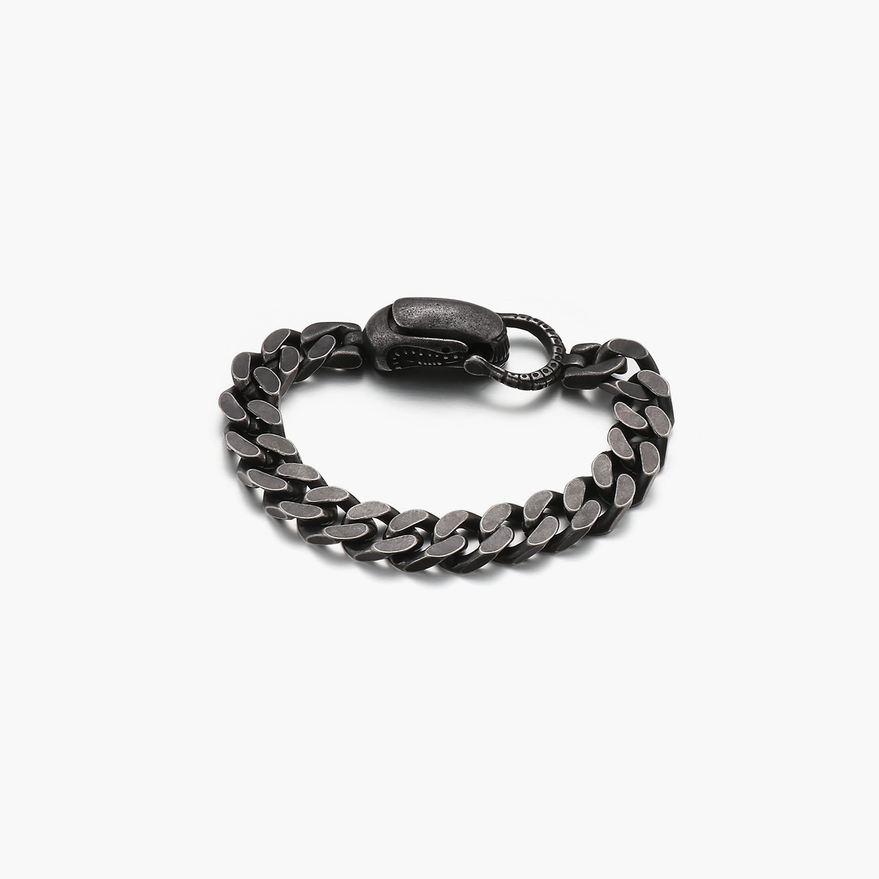 Lee Cooper Men's Stainless Steel Black Bracelet - LC.B.01345.060-men-watchesandjewellery-bracelets-image-1