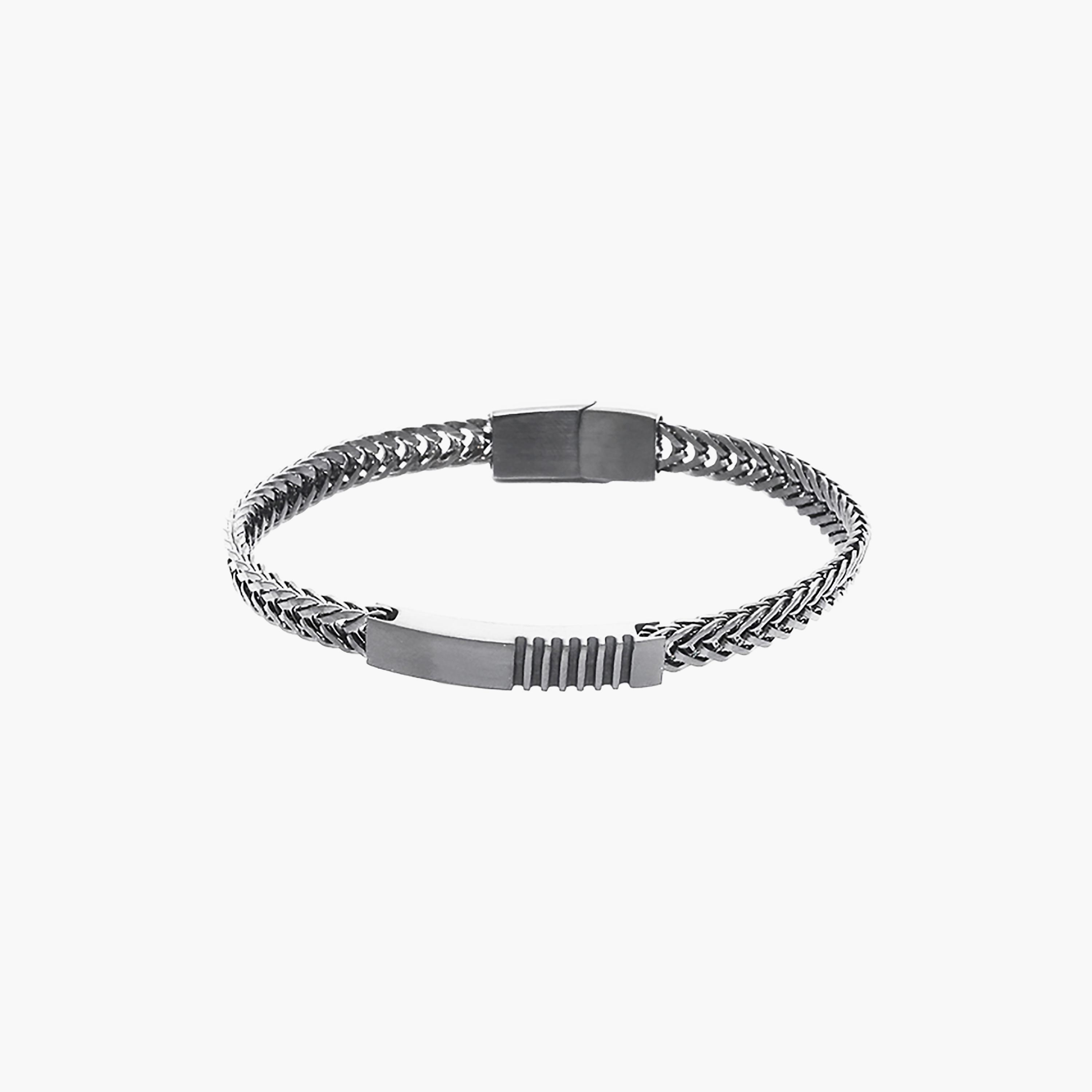 Lee Cooper Men's Stainless Steel Silver Bracelet - LC.B.01352.330-men-watchesandjewellery-bracelets-image-2