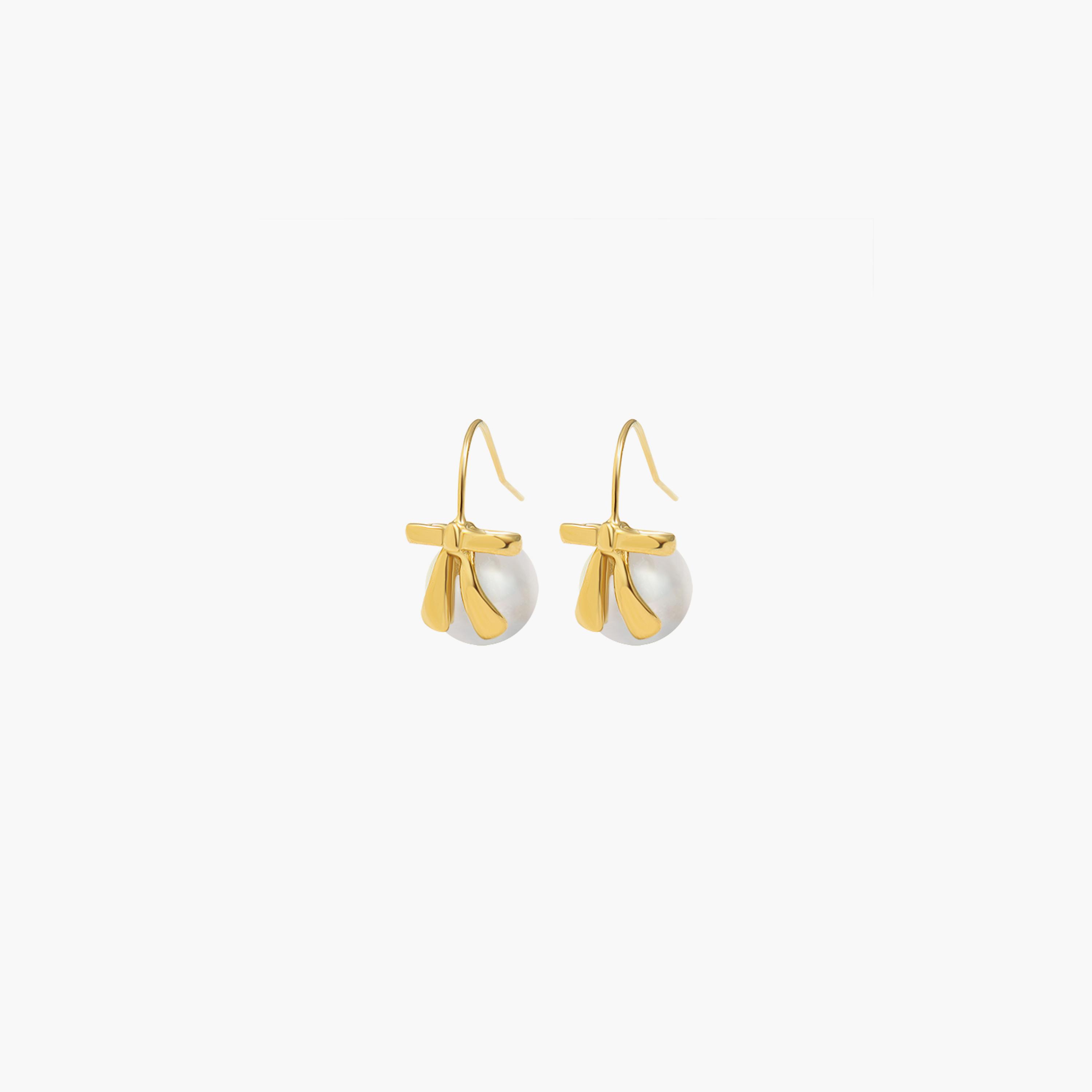  LC.S.01263.110 قلادة لي كوبر بلون ذهبي من ستانلس ستيل للنساء مع أقراط -women-watchesandjewellery-jewellery-jewellerysets-image-2