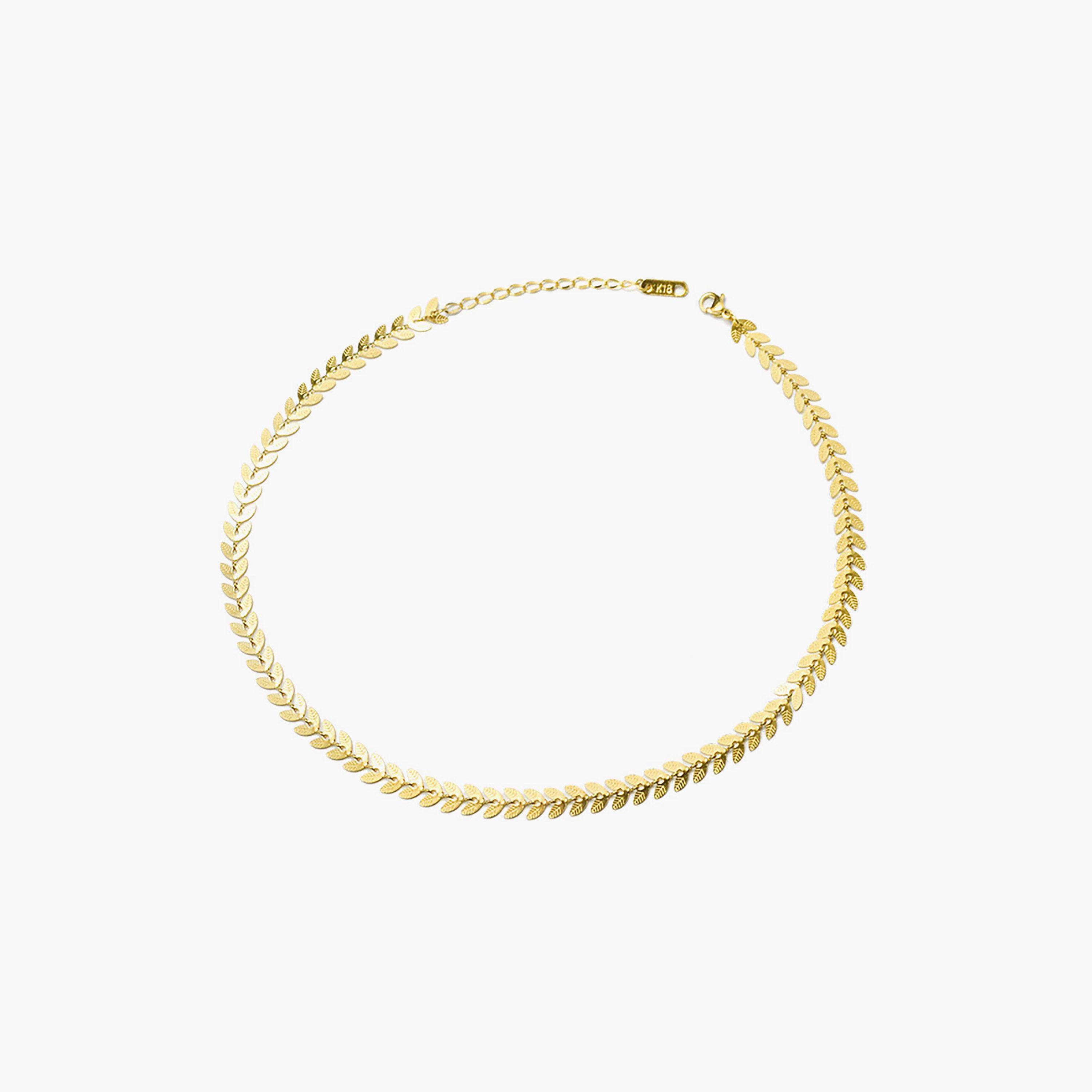  LC.S.01262.110 قلادة لي كوبر بلون ذهبي من ستانلس ستيل للنساء مع أقراط -women-watchesandjewellery-jewellery-jewellerysets-image-2