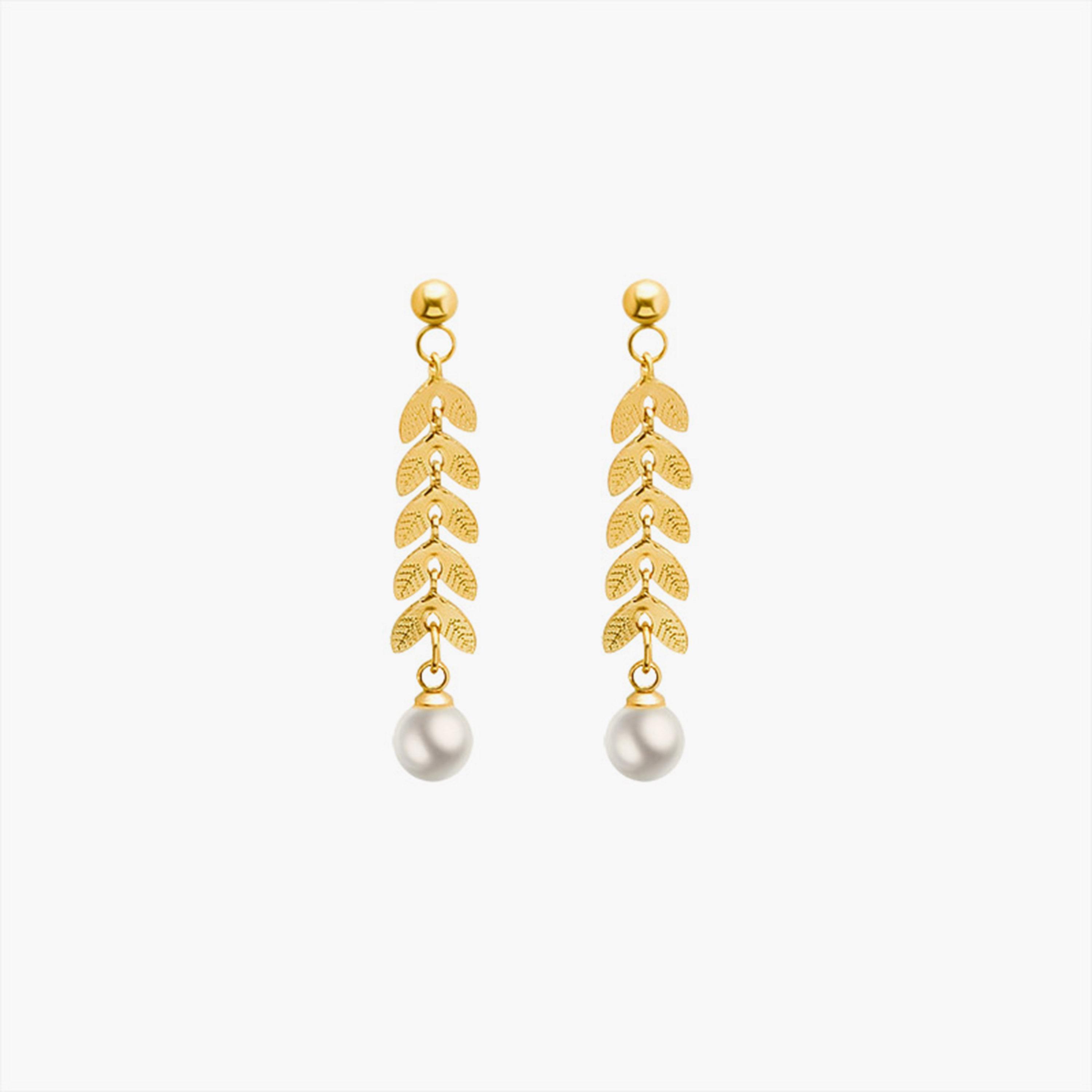  LC.S.01262.110 قلادة لي كوبر بلون ذهبي من ستانلس ستيل للنساء مع أقراط -women-watchesandjewellery-jewellery-jewellerysets-image-3