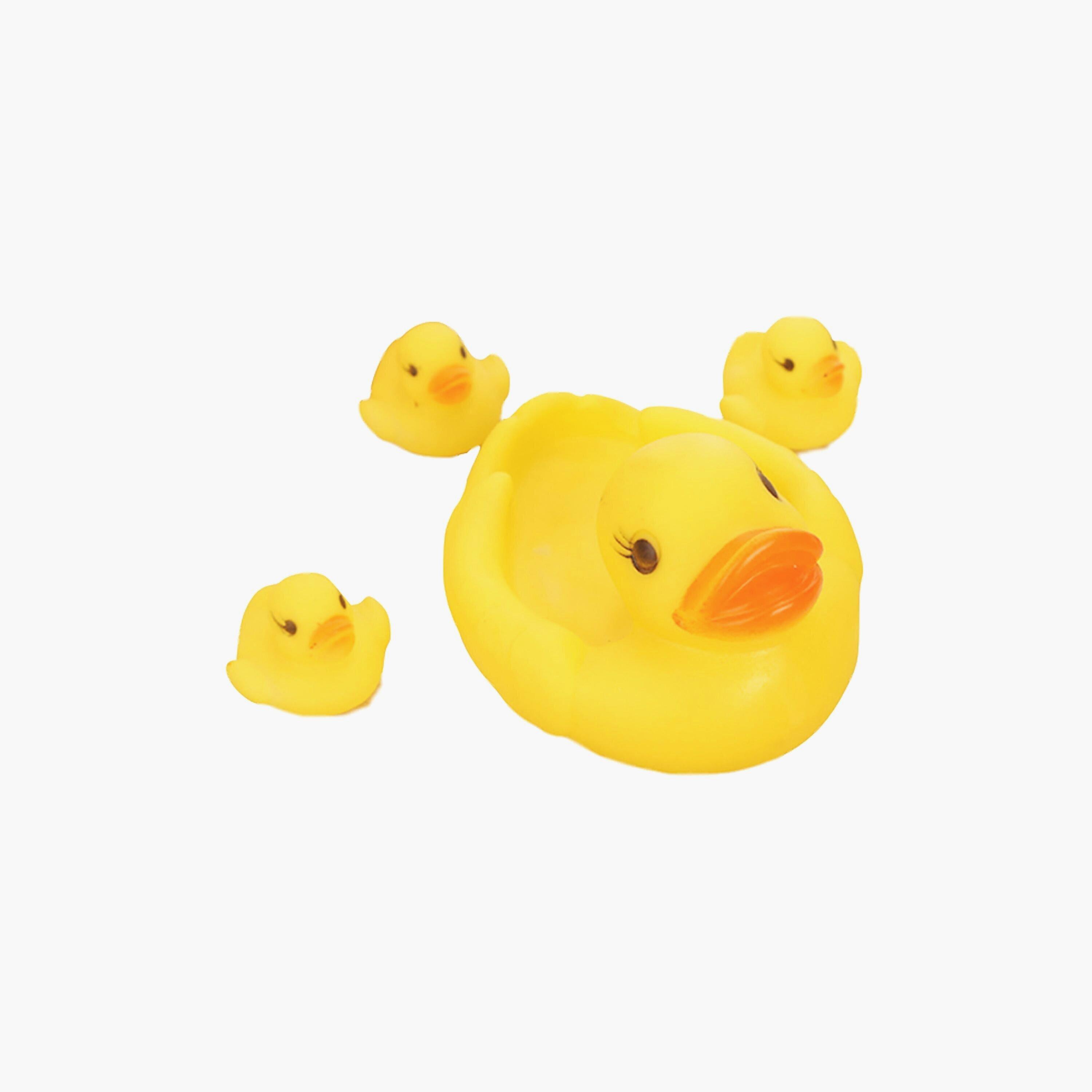 Star Babies Set of 2 Rubber Duck Bath Toy with Baby Powder Puff-baby-bathandcare-hairbodyskincare-image-3