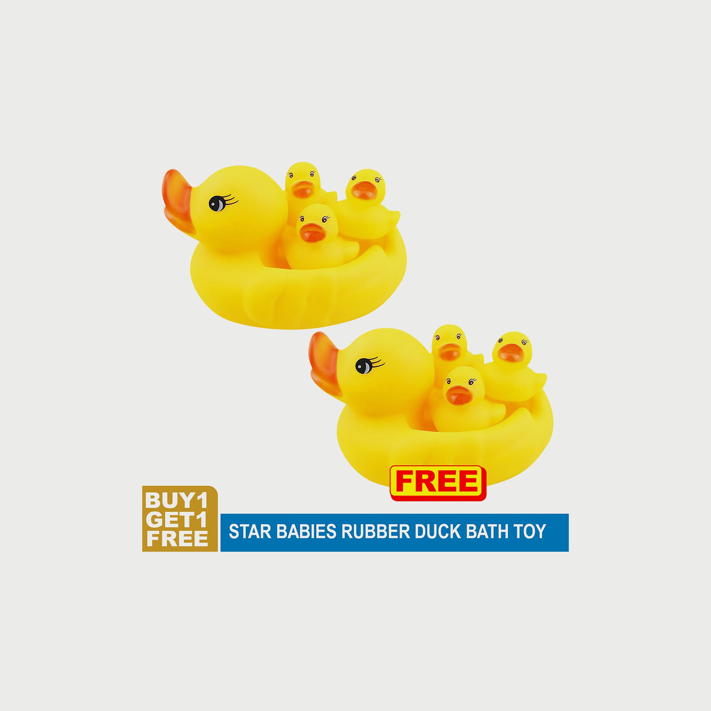 Star Babies 8-Piece Rubber Duck Bath Toy, Yellow-toys-babyandtoddlertoys-bathtoys-image-2