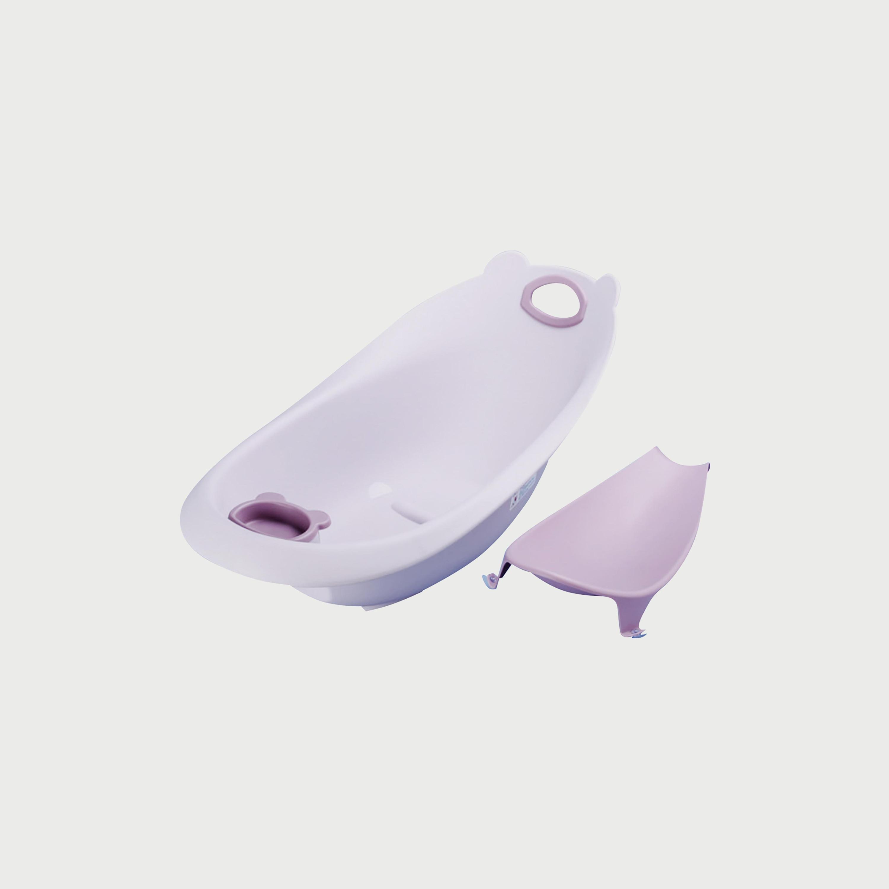 Star Babies 3-Piece Smart Sling 3-Stage Bath Tub, Soft Spot Sink Bather with Rubber Duck Bath Toy-baby-bathandcare-bathtubs-image-5