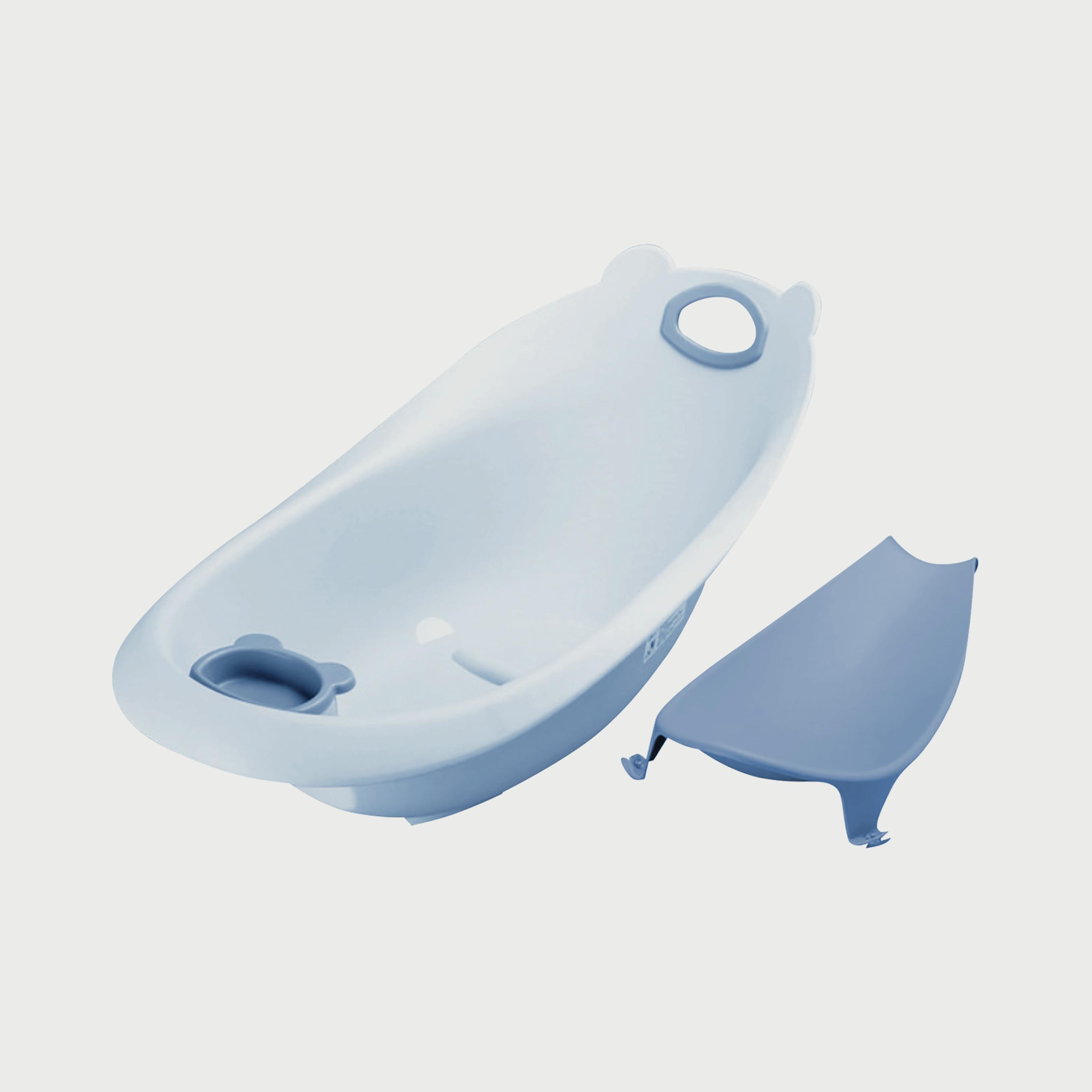Star Babies 3-Piece Smart Sling 3-Stage Bath Tub, Soft Spot Sink Bather with Rubber Duck Bath Toy-baby-bathandcare-bathtubs-image-5