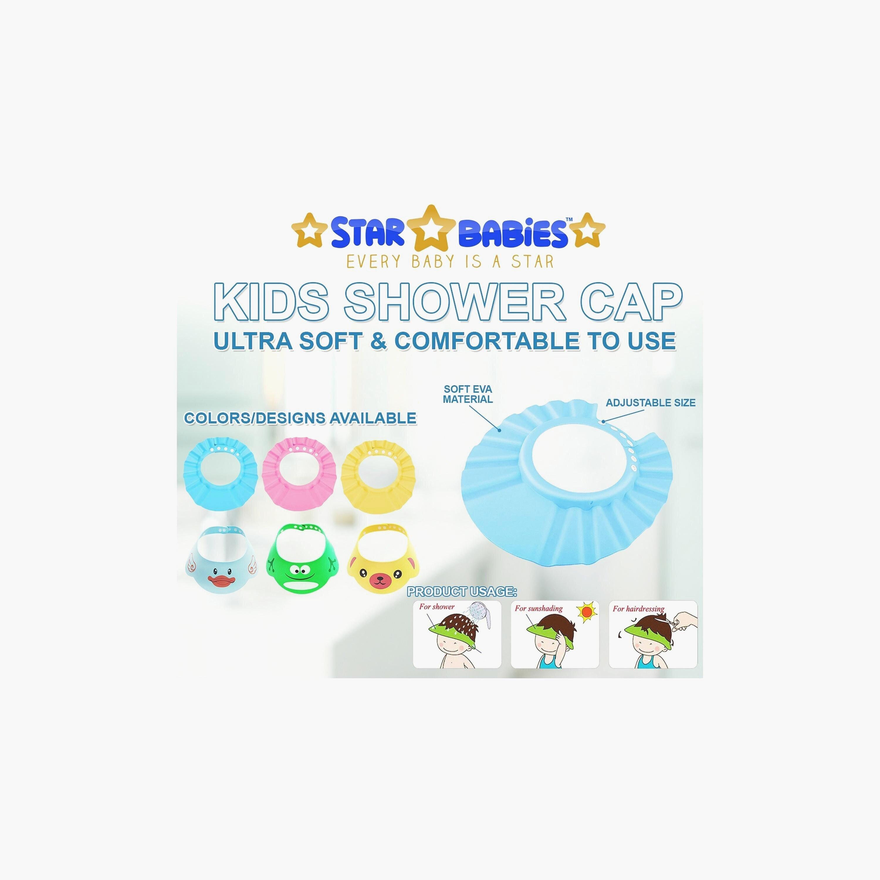 Star Babies Recline & Rinse Bather with Kids Shower Cap,  Buy 1 Get 1-baby-bathandcare-bathtubs-image-3