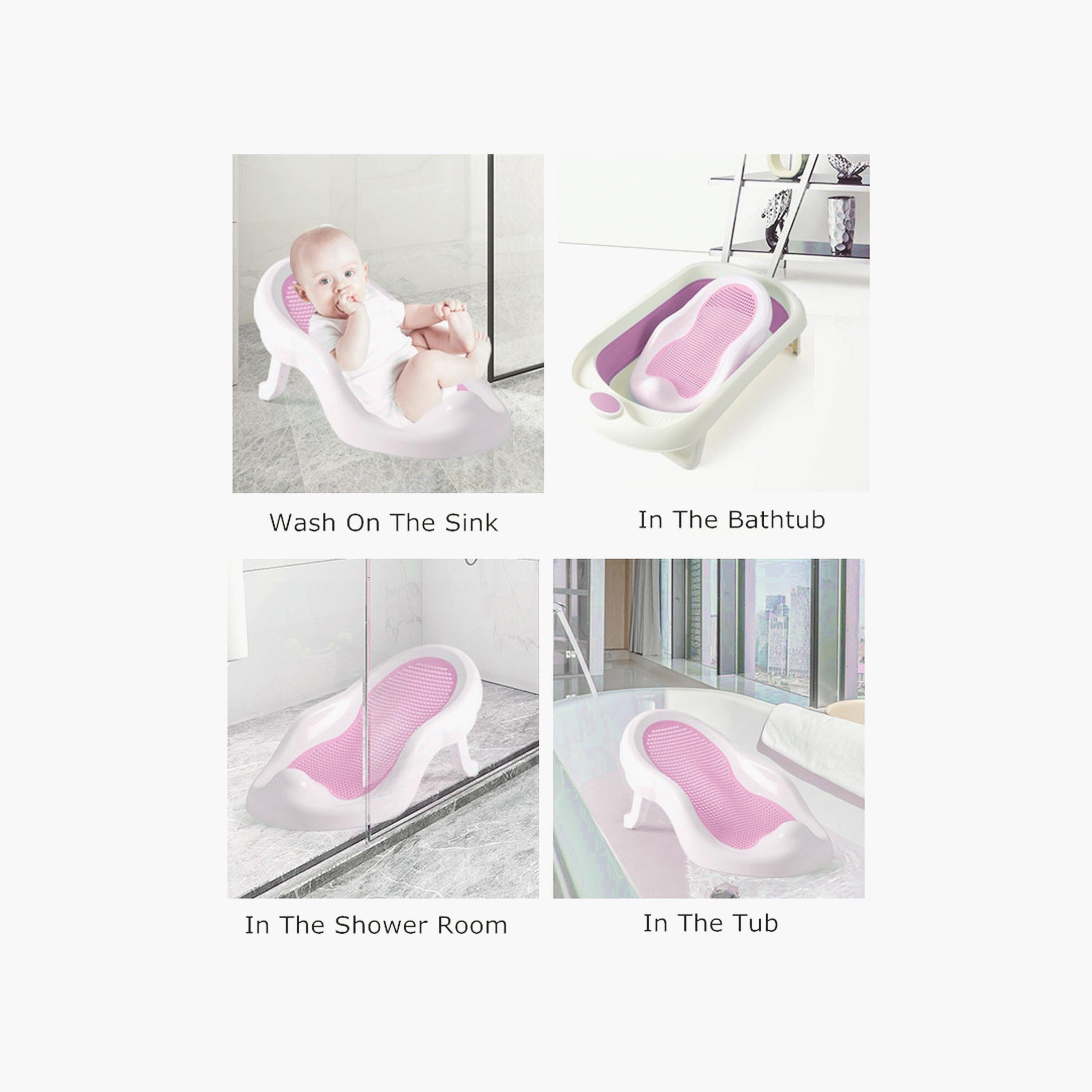 Star Babies Recline & Rinse Bather with Kids Shower Cap,  Buy 1 Get 1-baby-bathandcare-bathtubs-image-4