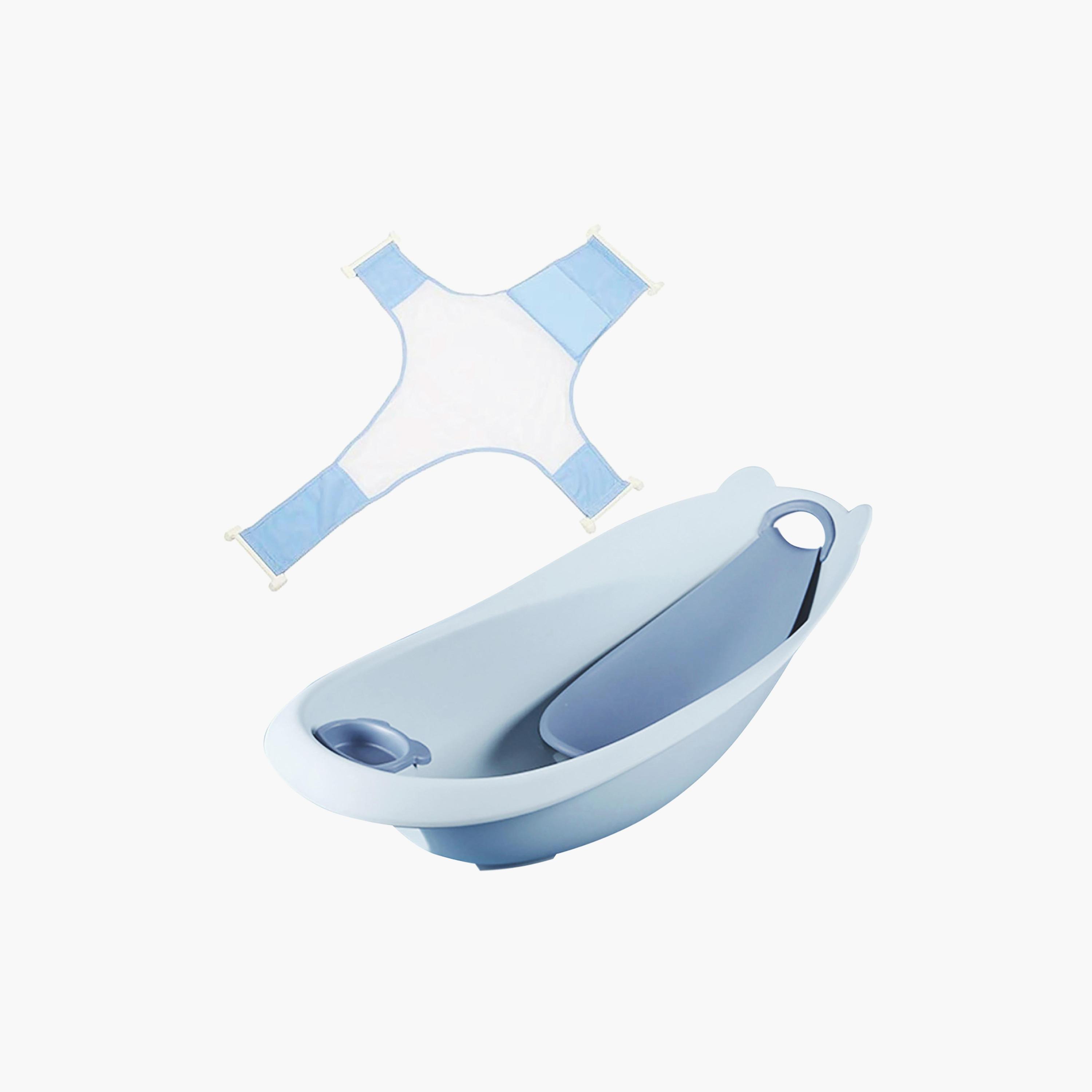 Star Babies 2-Piece Smart Sling 3-Stage Bath Tub with Kids Bath Support-baby-bathandcare-bathtubs-image-1