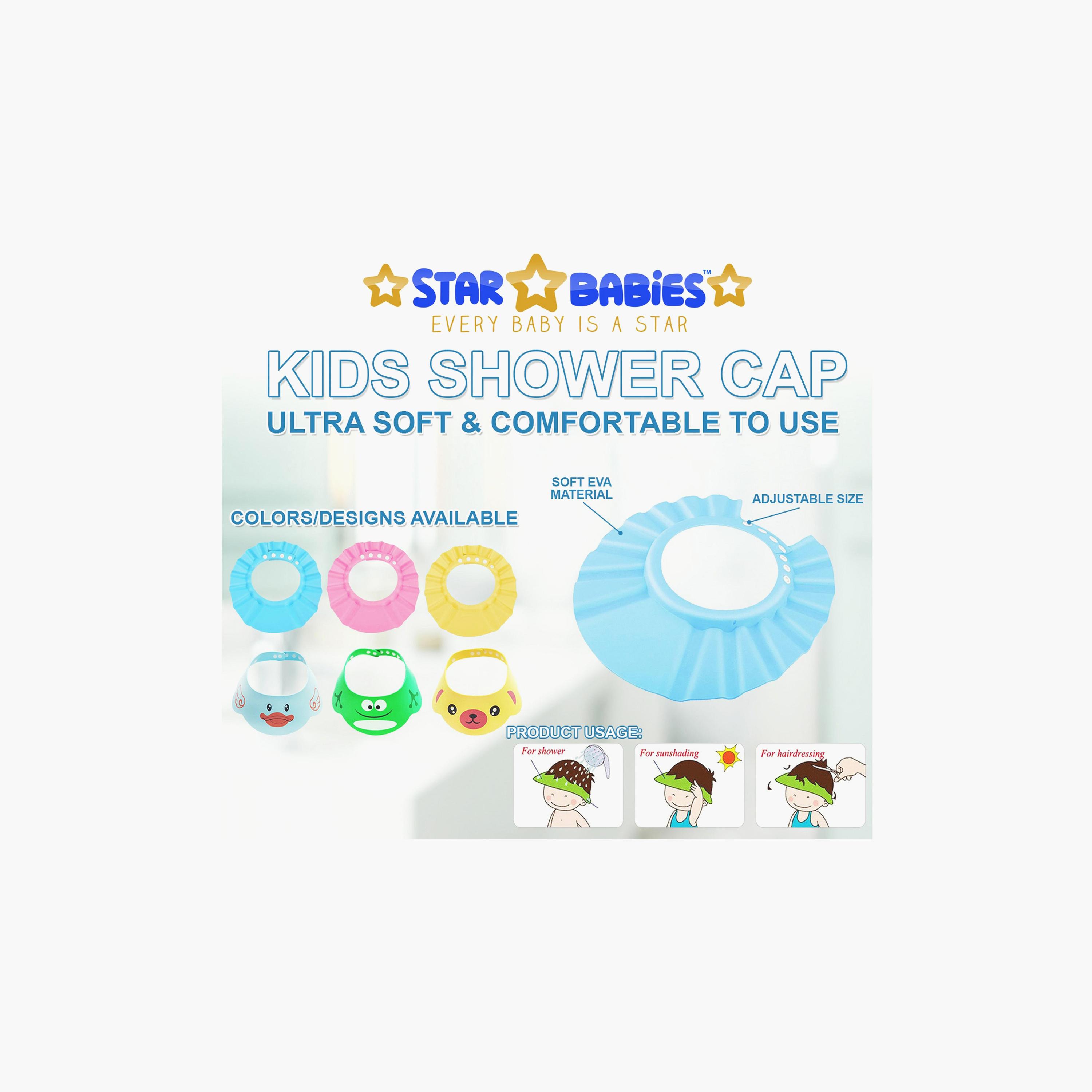 Star Babies Bath Seat Support Net Bath Tub with Kids Shower Cap , Buy 1 Get 1-baby-bathandcare-bathtubs-image-3