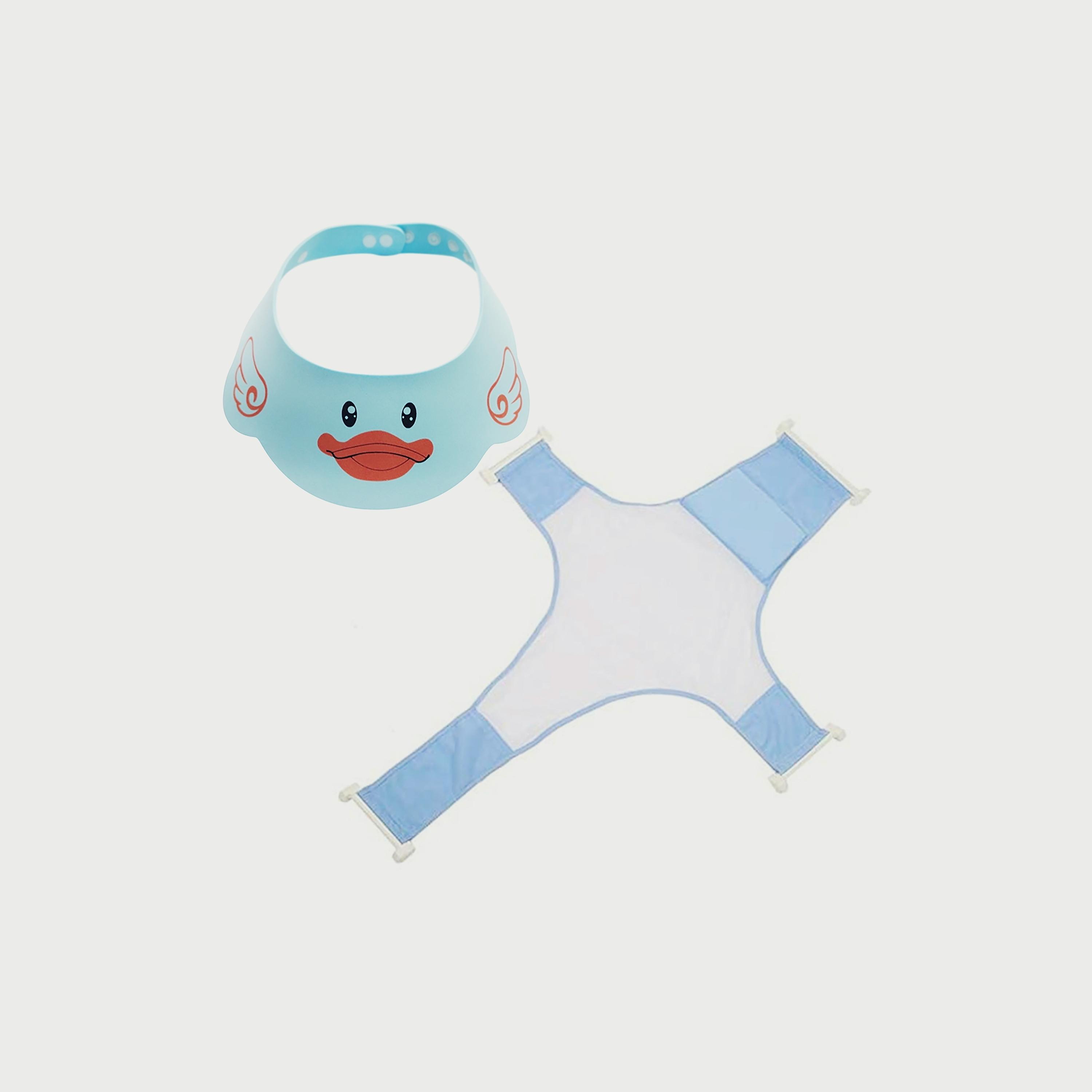 Star Babies Bath Seat Support Net Bath Tub with Kids Shower Cap , Buy 1 Get 1-baby-bathandcare-bathtubs-image-1