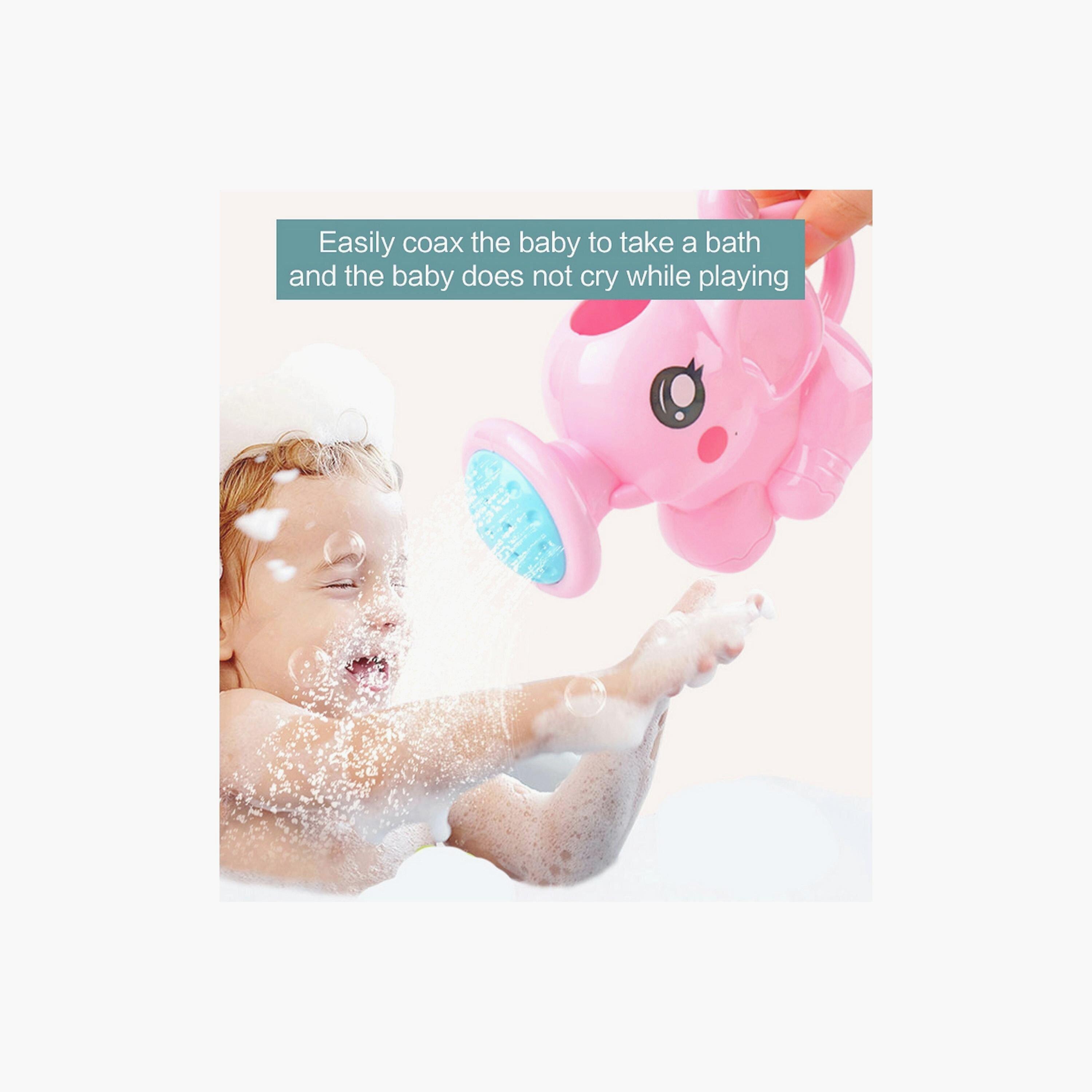 Star Babies 2-Piece Adjustable Crown Kids Shower Cap with Kids Kettle Toys-baby-bathandcare-bathtubs-image-3