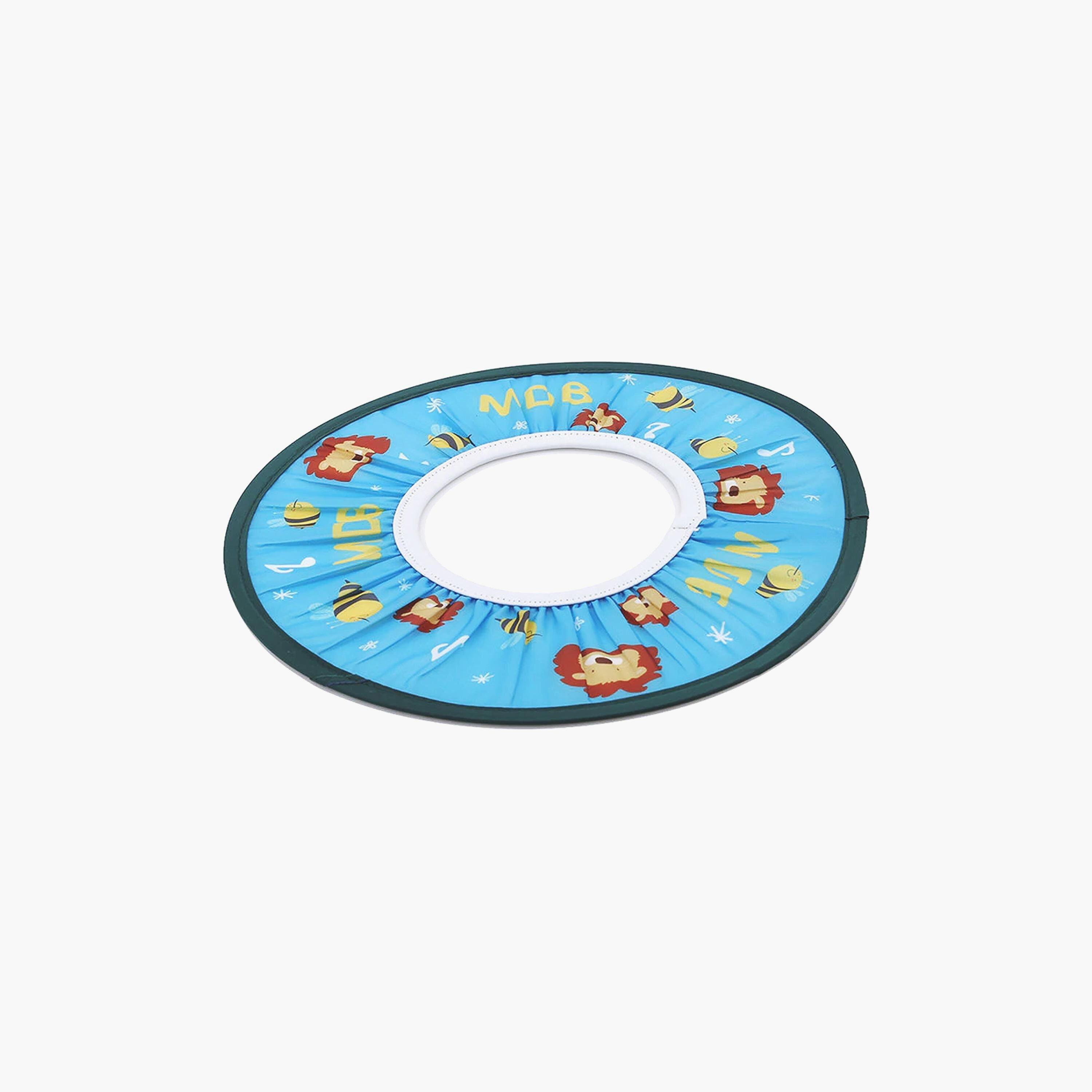 Star Babies 2-Piece Adjustable Kids Shower Cap with Kids Powder Puff, Blue-baby-bathandcare-bathtubs-image-4
