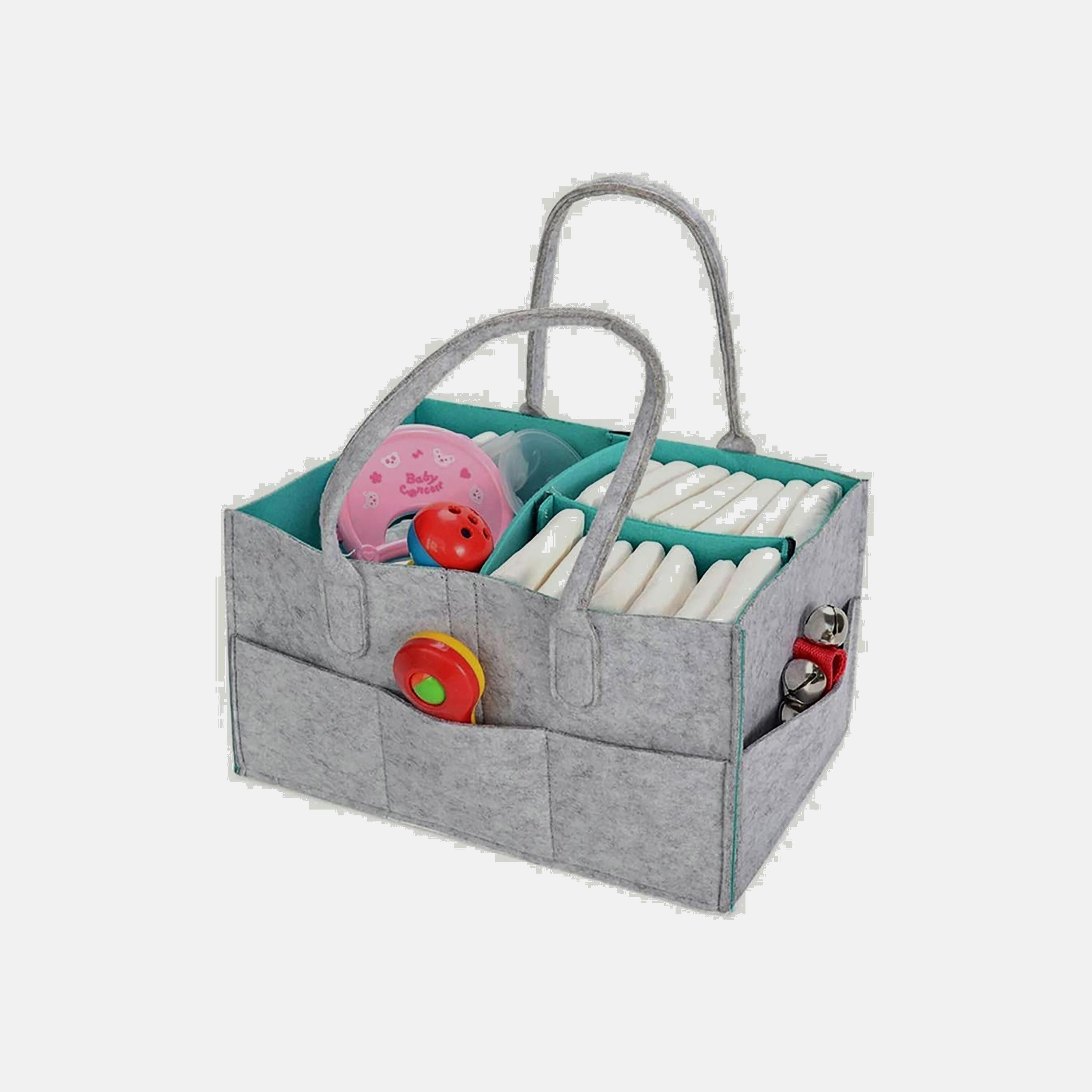 Star Babies 20-Piece Diaper Caddy Organizer with Disposable Bibs-baby-gear-diaperbags-image-4