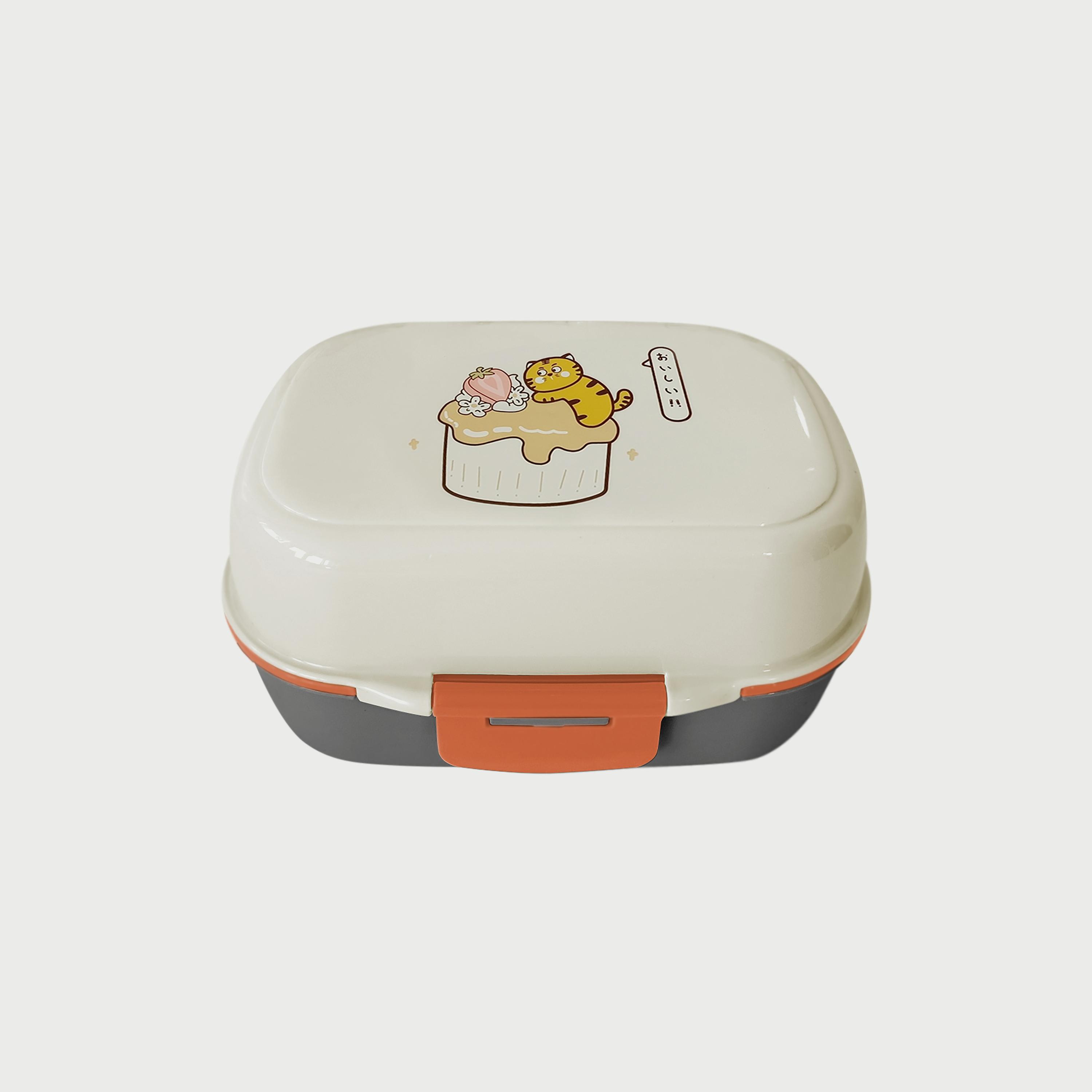 صندوق غداء للأطفال من ستار بيبيز، أبيض-school-lunchessentials-lunchboxes-image-1