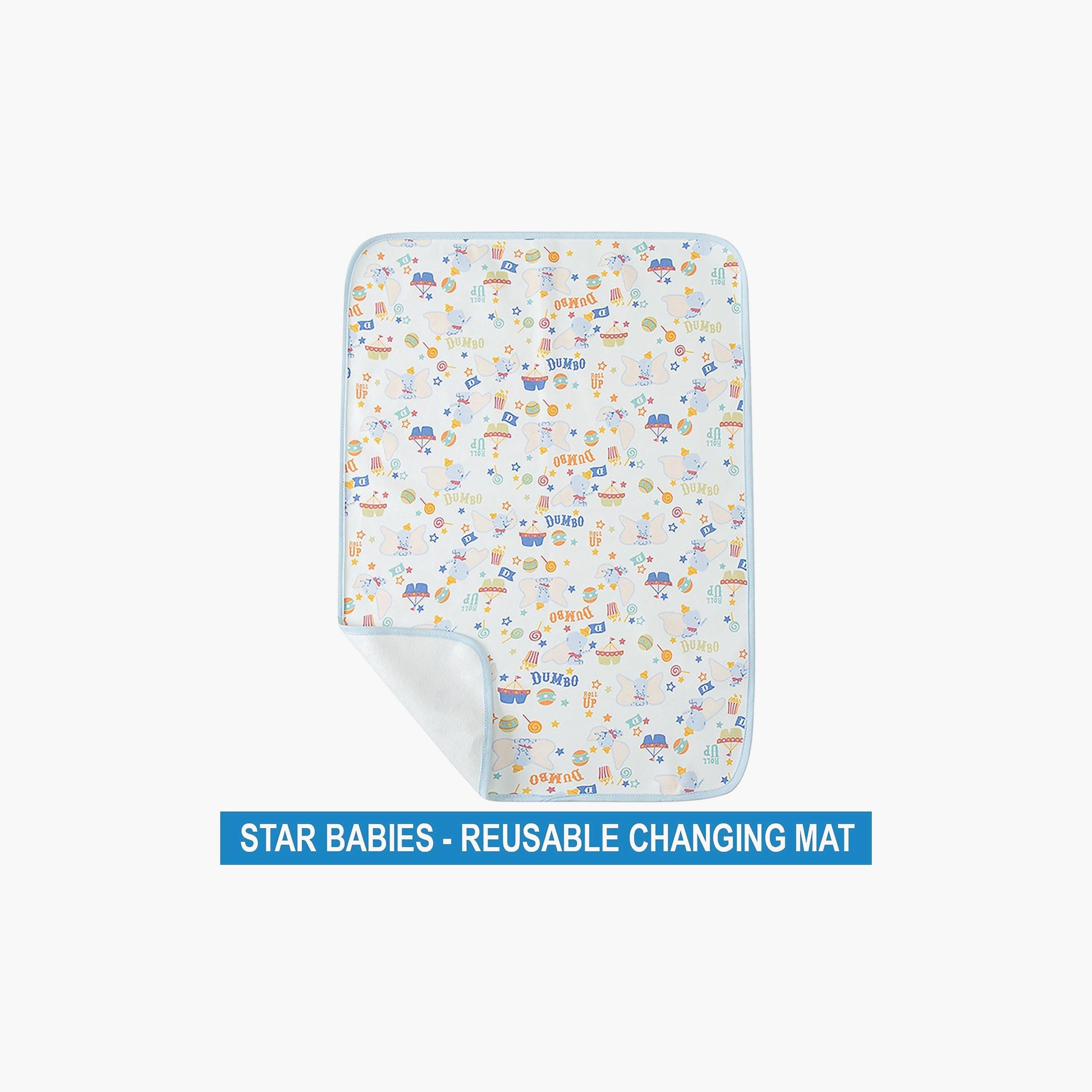 Star Babies Reusable Changing Mat - Dumbo-baby-diapering-changingmats-image-2
