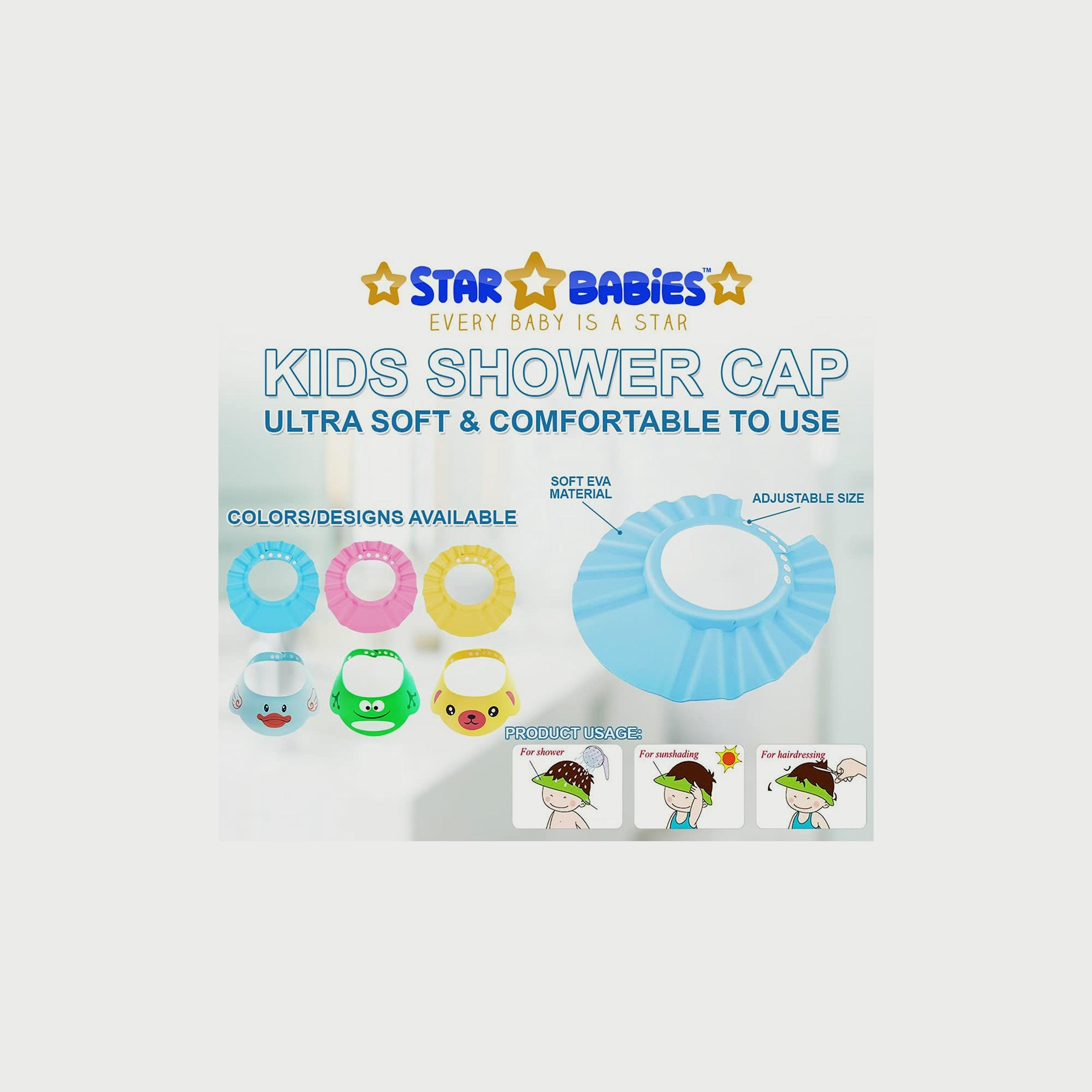 قبعة استحمام للأطفال من ستار بيبيز -baby-bathandcare-bathtubs-image-4