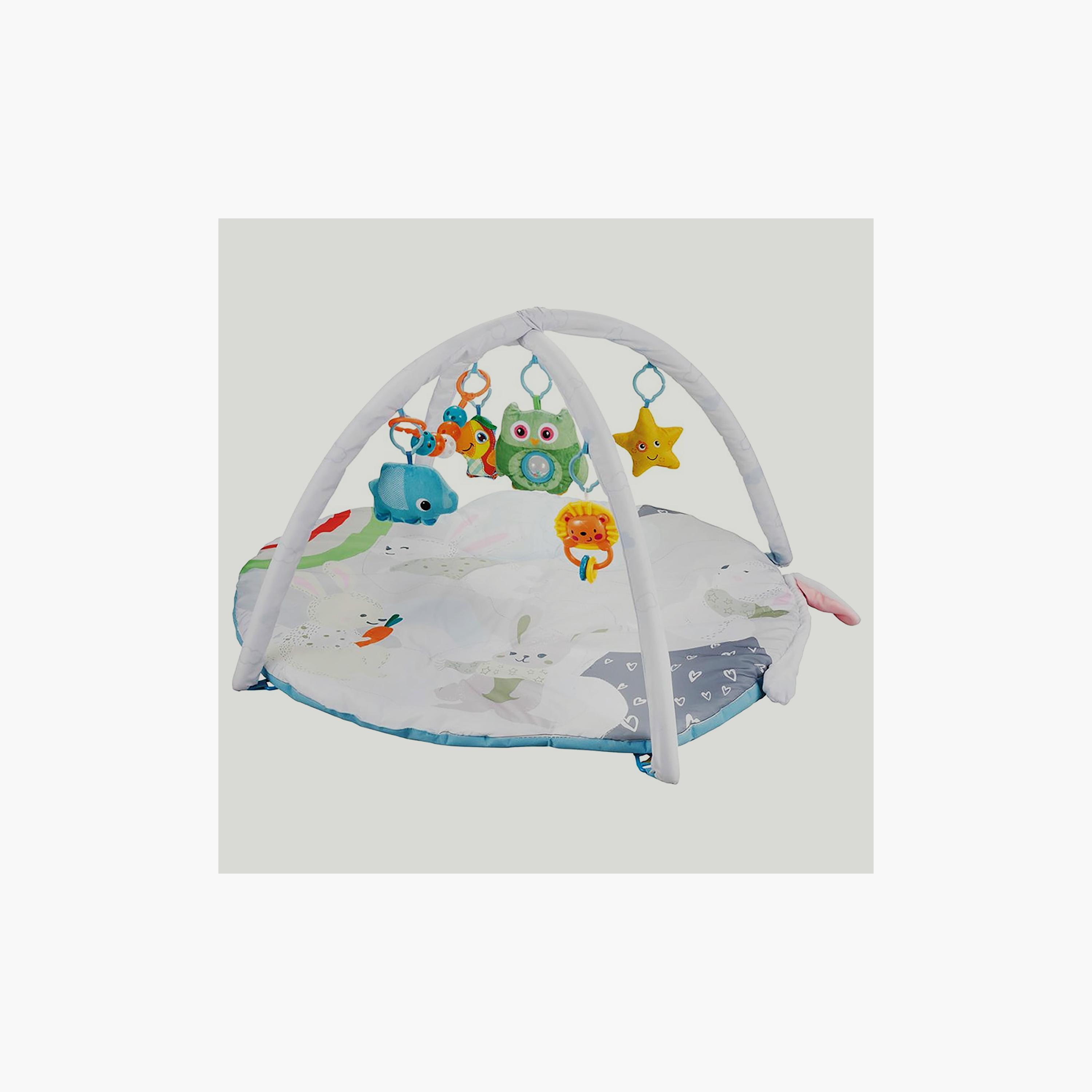 Star Babies Baby Activity Game Mat, White-baby-infantactivity-playpensandplaymats-image-1