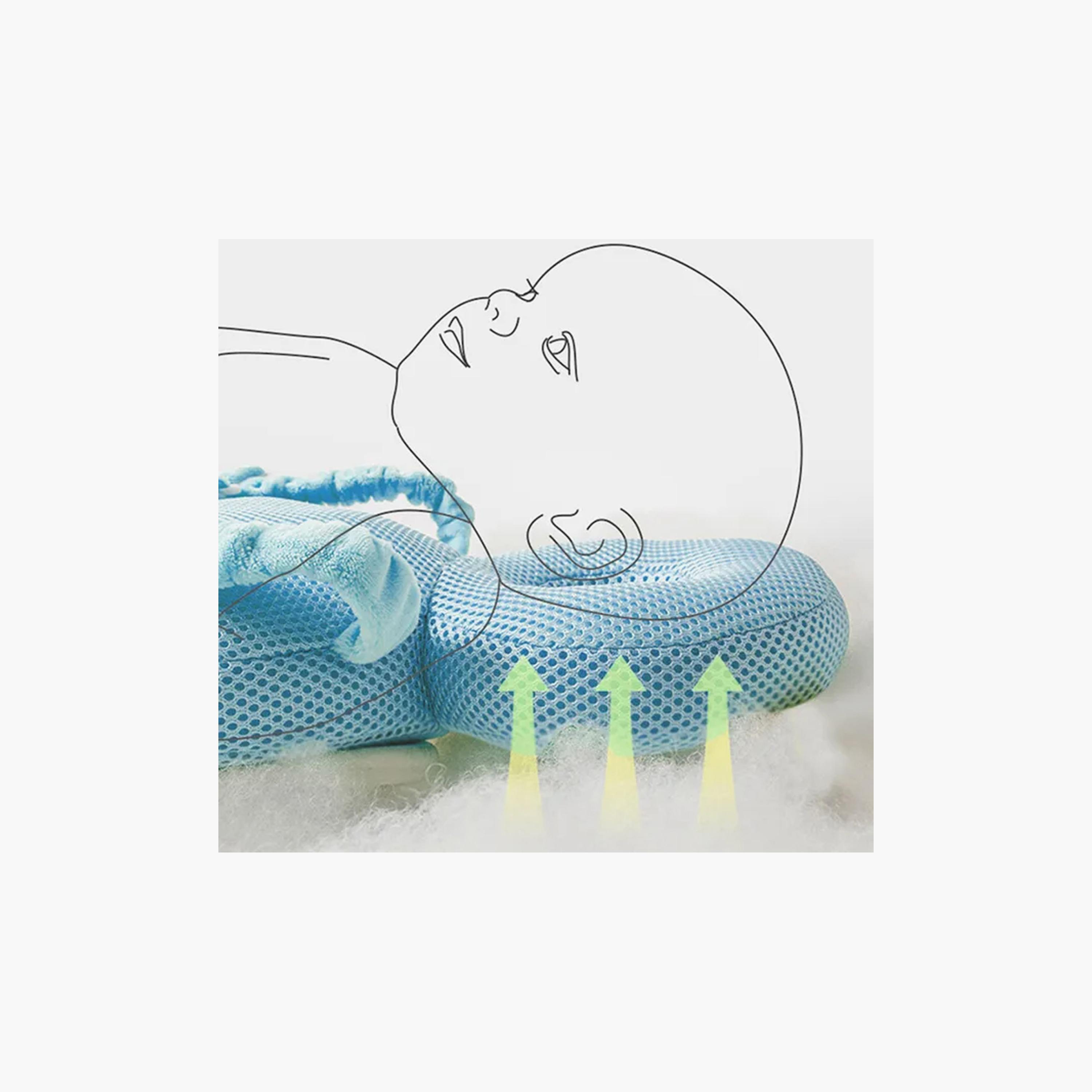 Star Babies Baby Head Support, Blue-baby-nursery-babybedding-image-4
