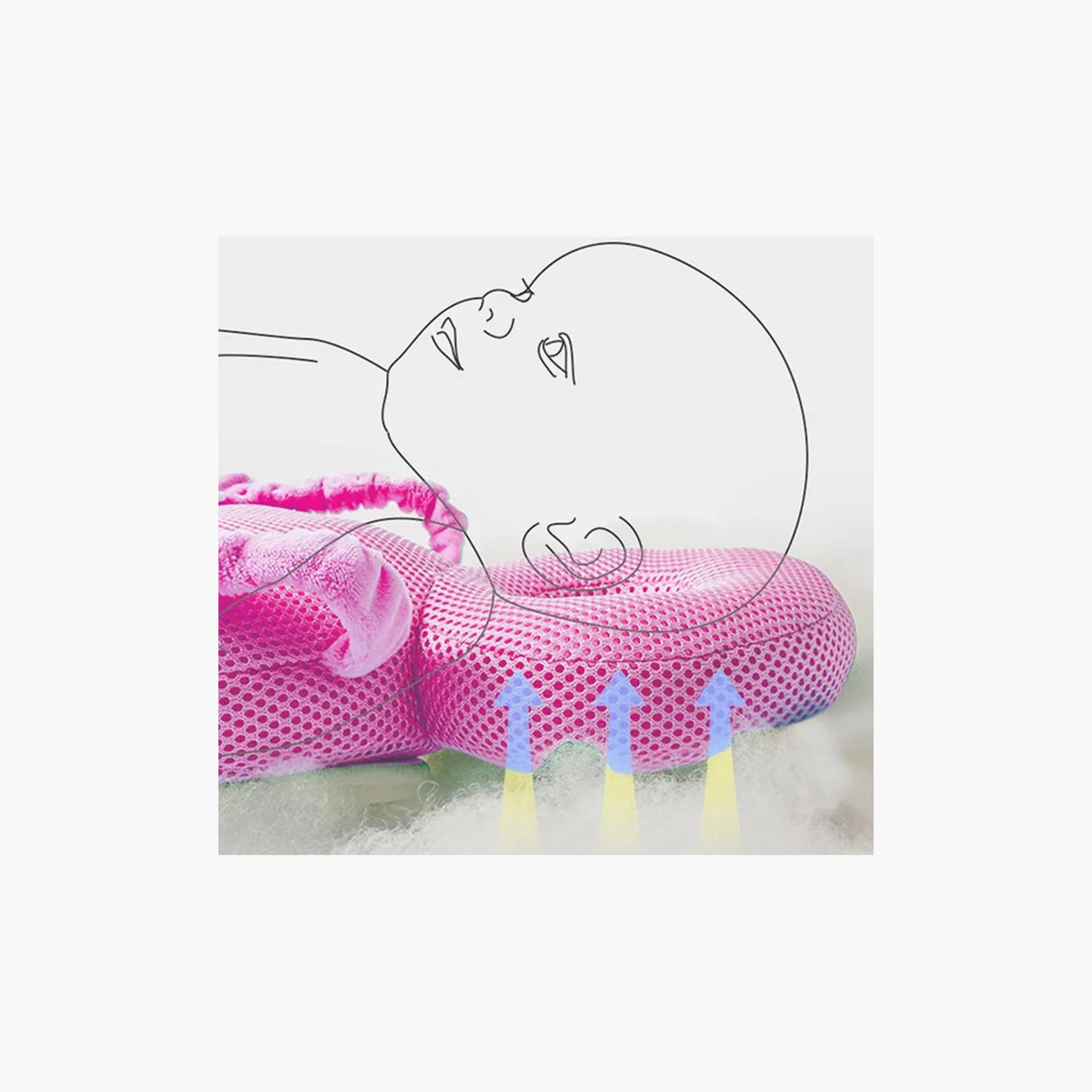 داعم الرأس للرضع من ستار بيبيز، وردي-baby-nursery-babybedding-image-5