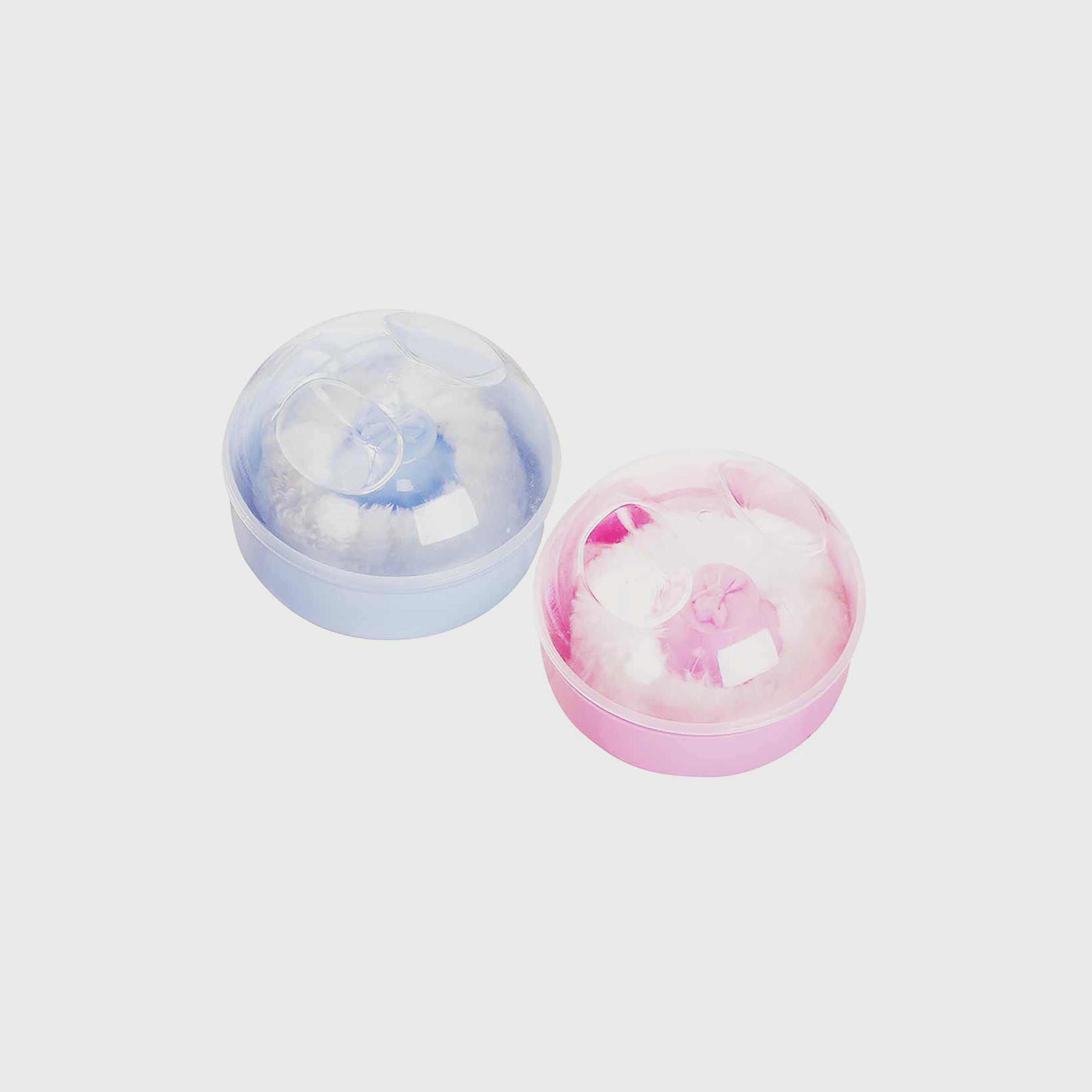 Star Babies 2-Piece Baby Powder Puff, Blue/Pink-baby-bathandcare-hairbodyskincare-image-1