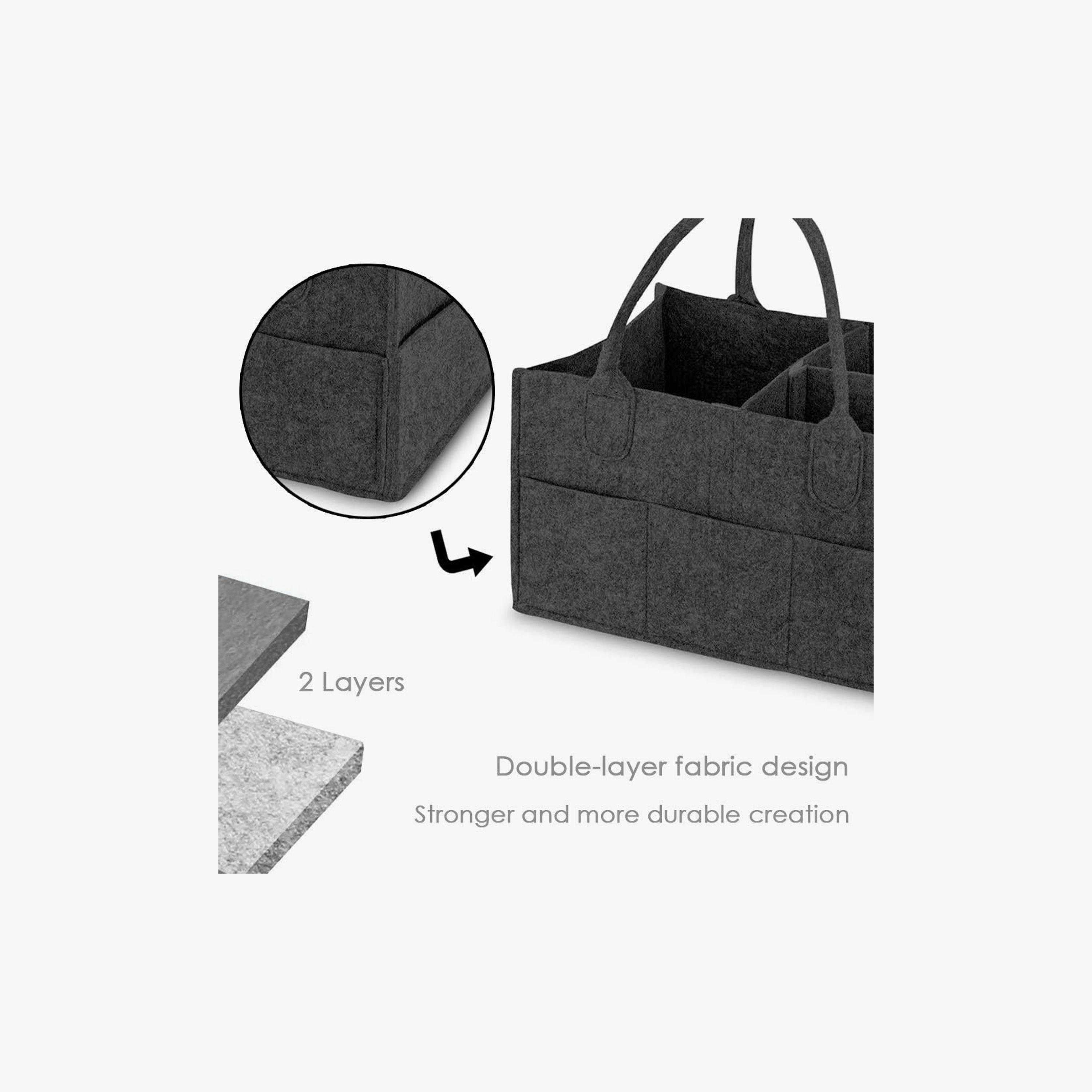 قطعتين منظم حقيبة الحفاضات كادي من ستار بيبيز، أسود-baby-gear-diaperbags-image-4