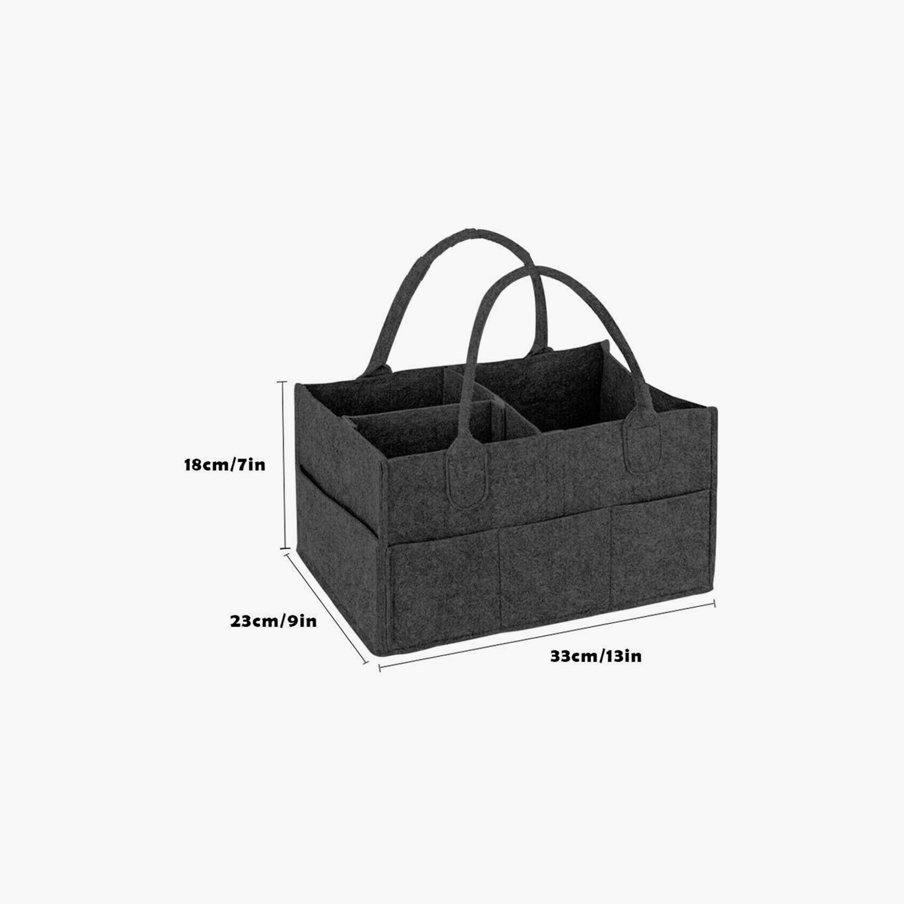 قطعتين منظم حقيبة الحفاضات كادي من ستار بيبيز، أسود-baby-gear-diaperbags-image-5