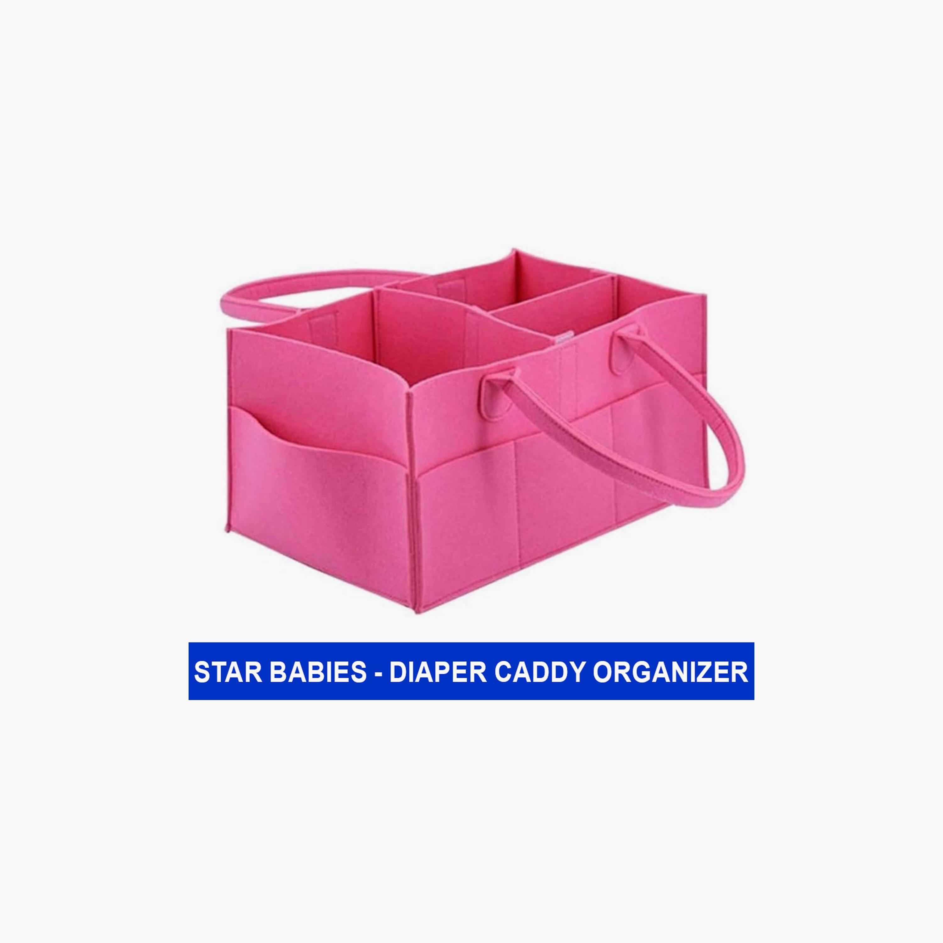منظم الحفاضات كادي من ستار بيبيز، وردي-baby-gear-diaperbags-image-2