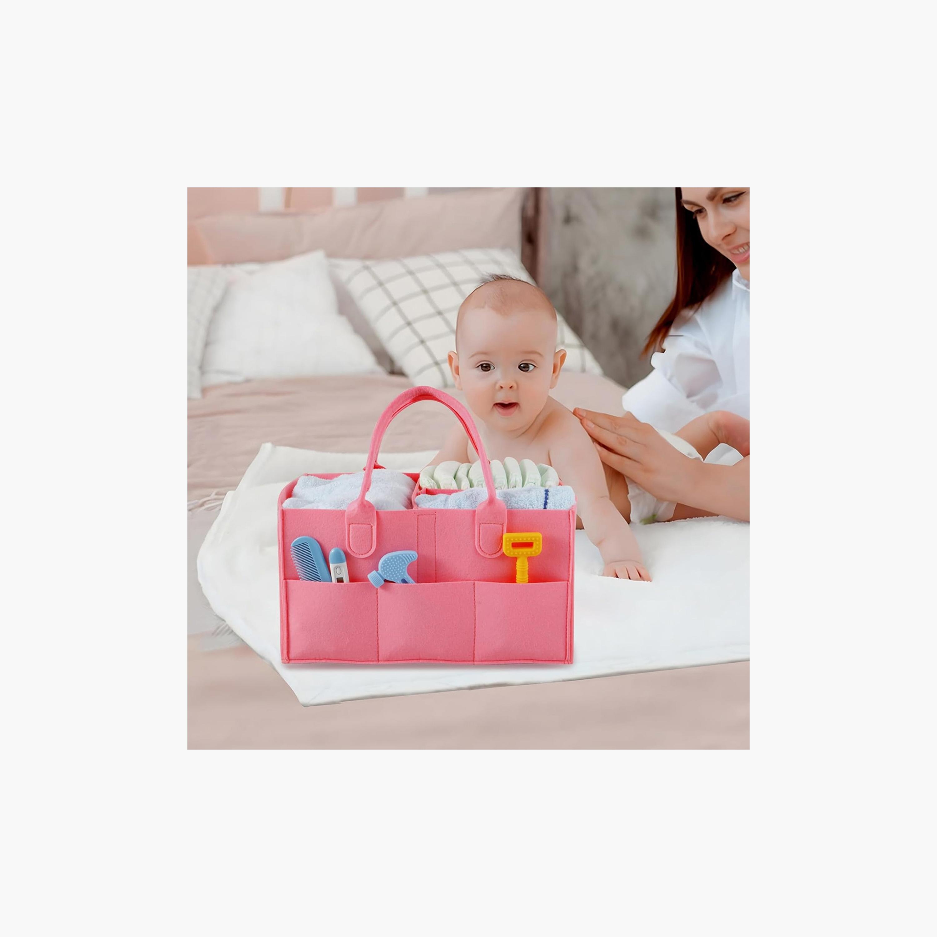 منظم الحفاضات كادي من ستار بيبيز، وردي-baby-gear-diaperbags-image-6