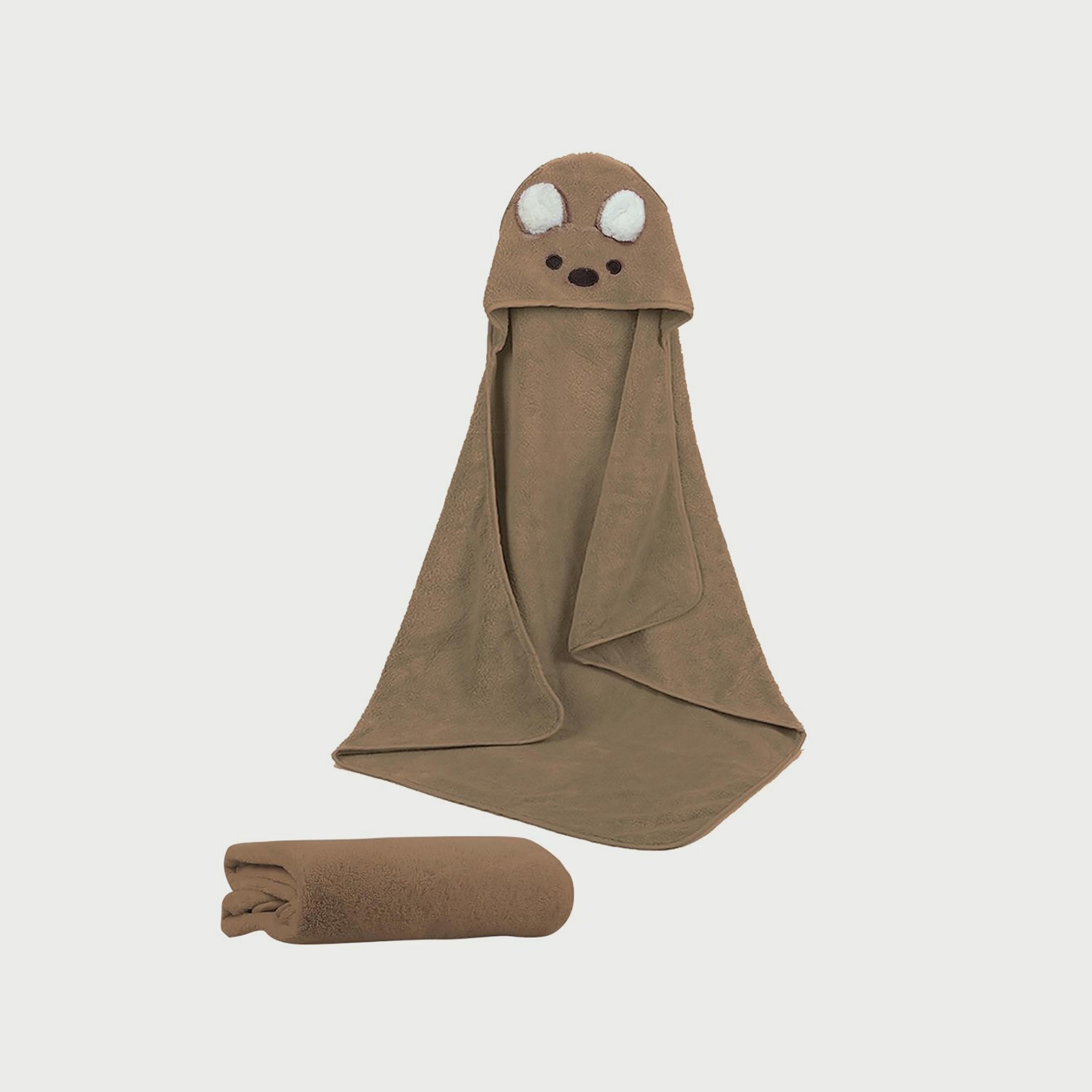 Star Babies Microfiber Hooded Towel-baby-bathandcare-towels-image-1