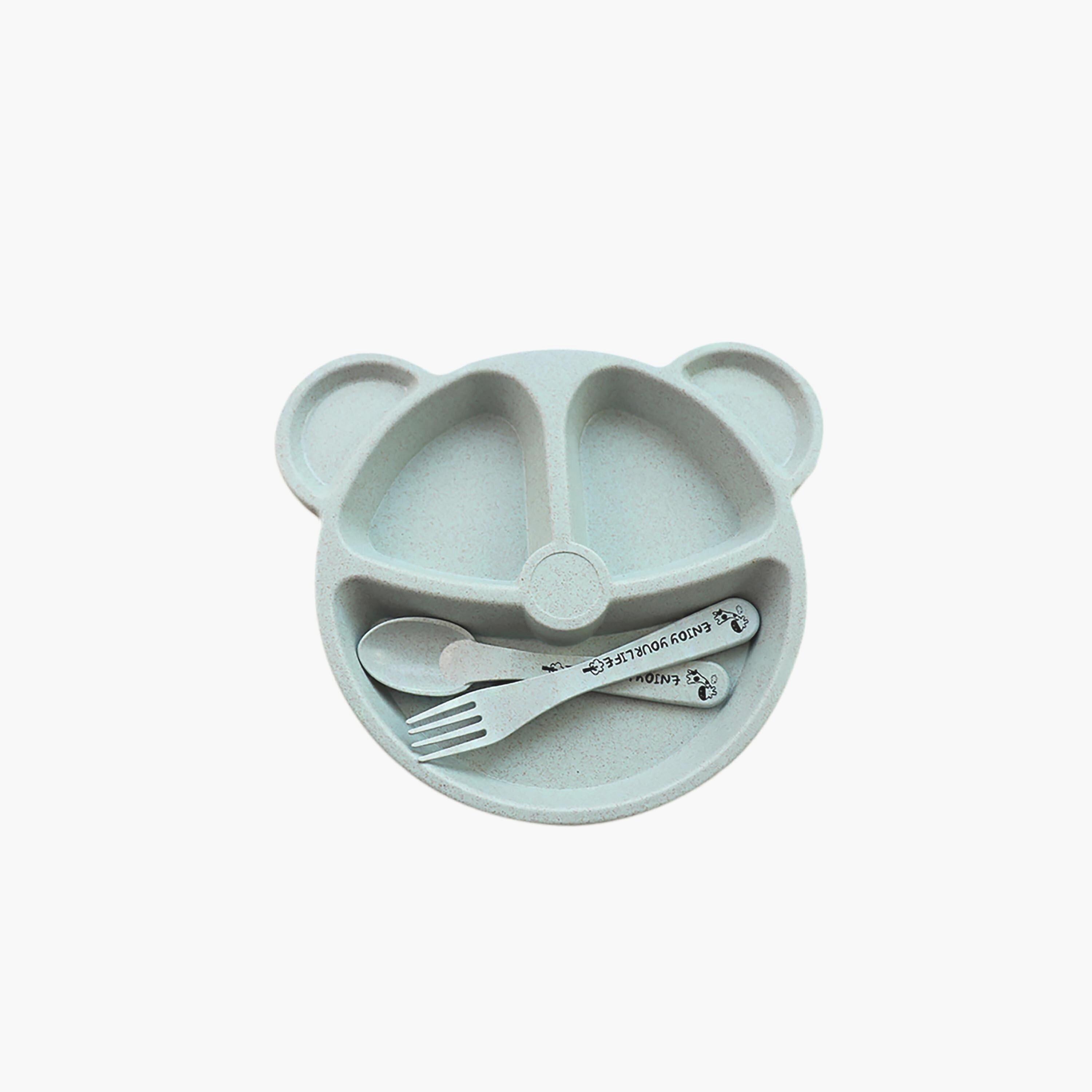 Star Babies Organic Baby Wheat Bear Plate-baby-feeding-mealtimeessentials-image-1