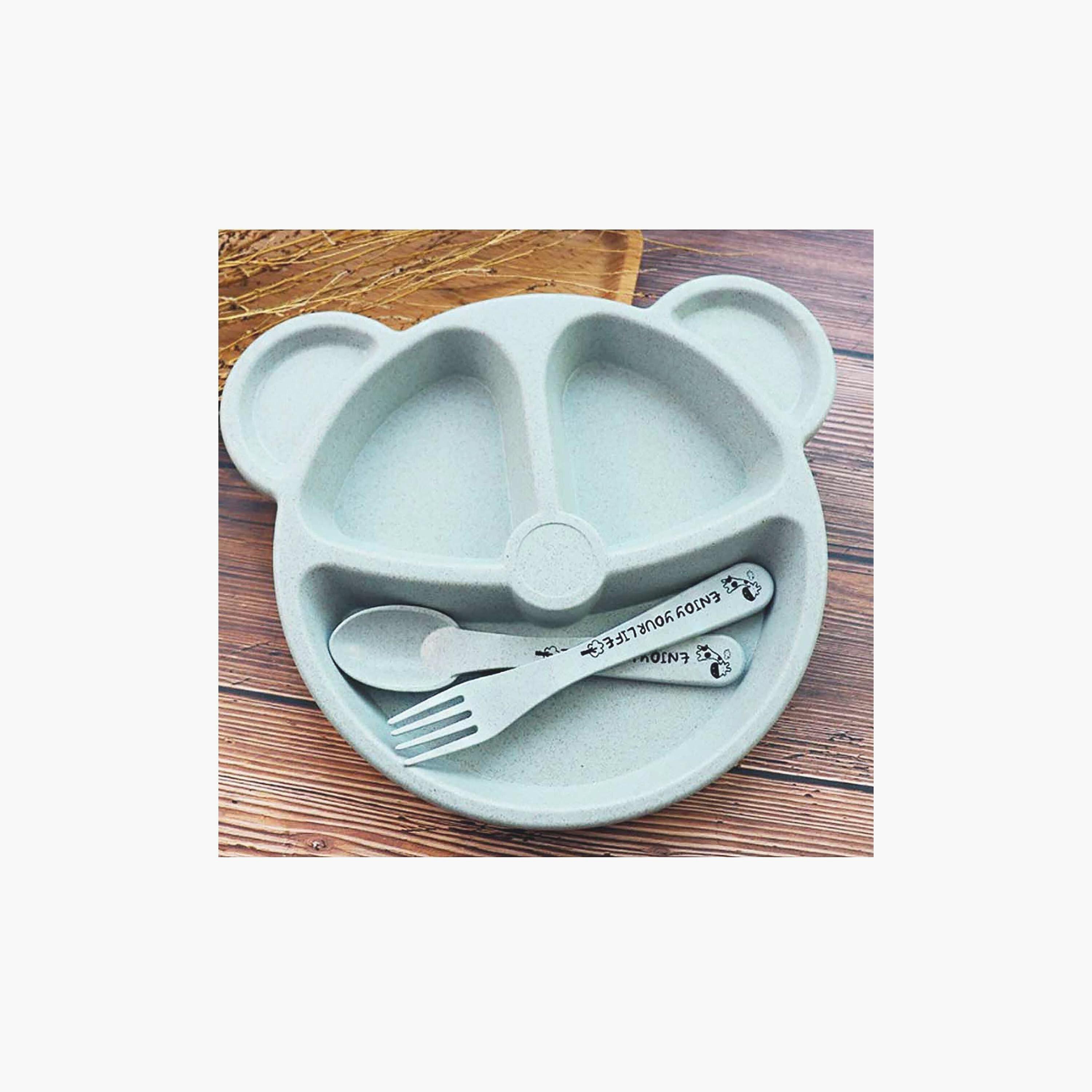 Star Babies Organic Baby Wheat Bear Plate-baby-feeding-mealtimeessentials-image-2