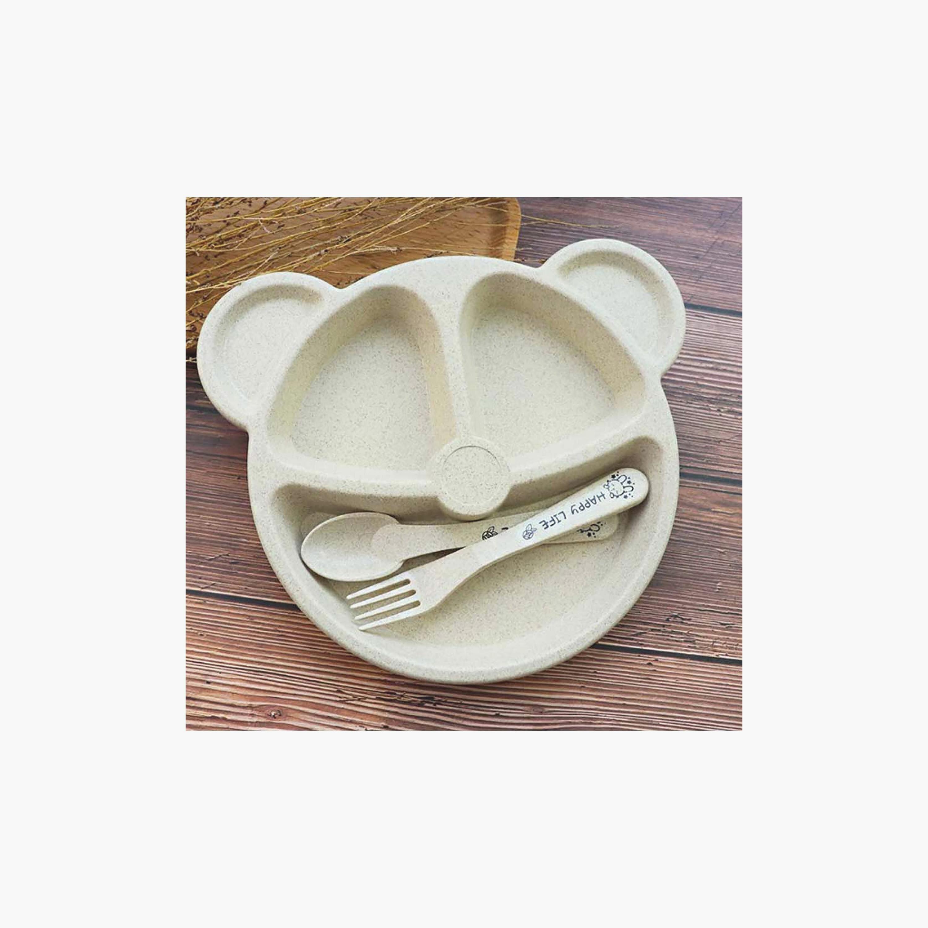 Star Babies Organic Baby Wheat Bear Plate-baby-feeding-mealtimeessentials-image-2